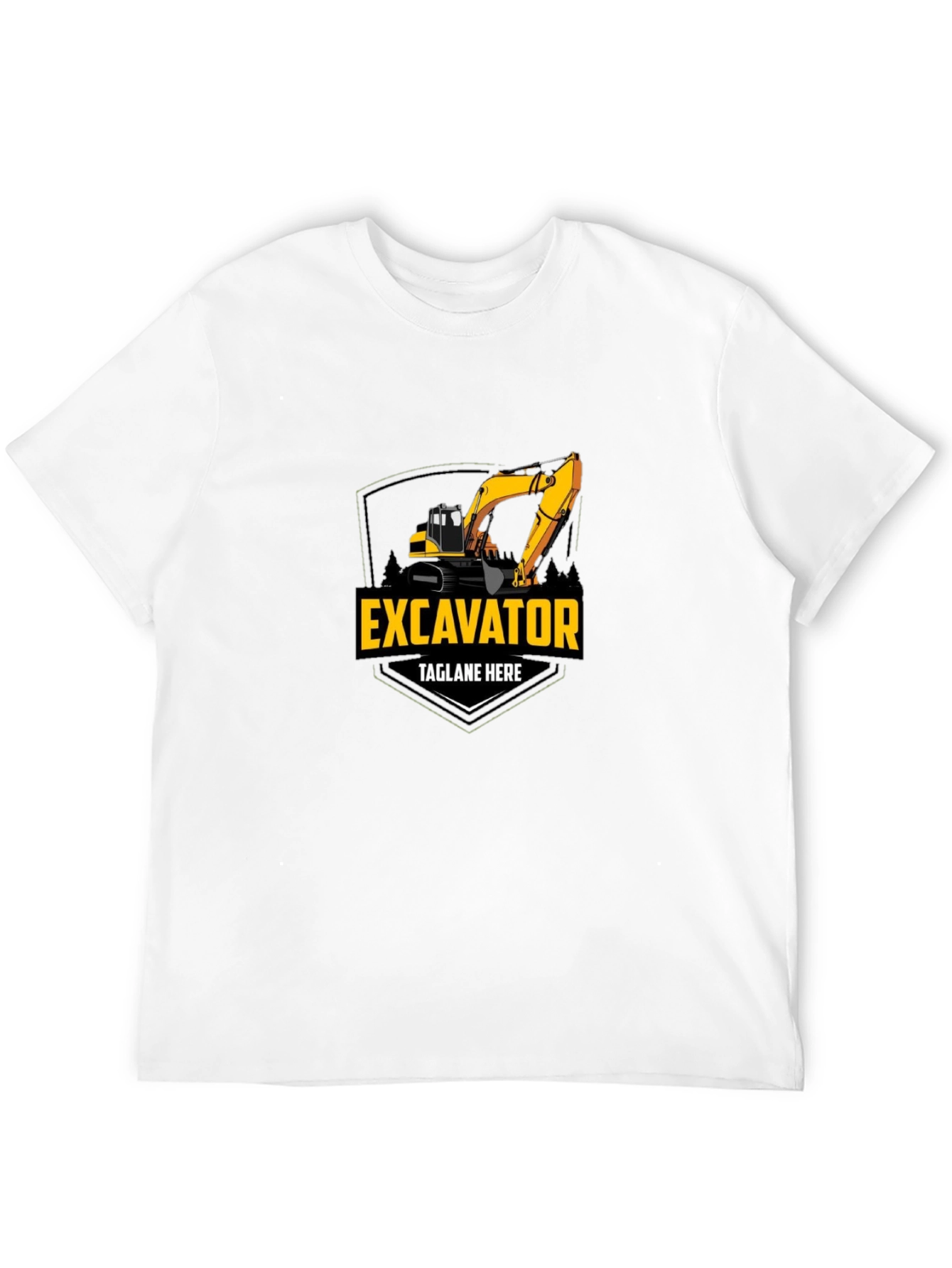 Excavator T-Shirt - Construction Vehicle Tee