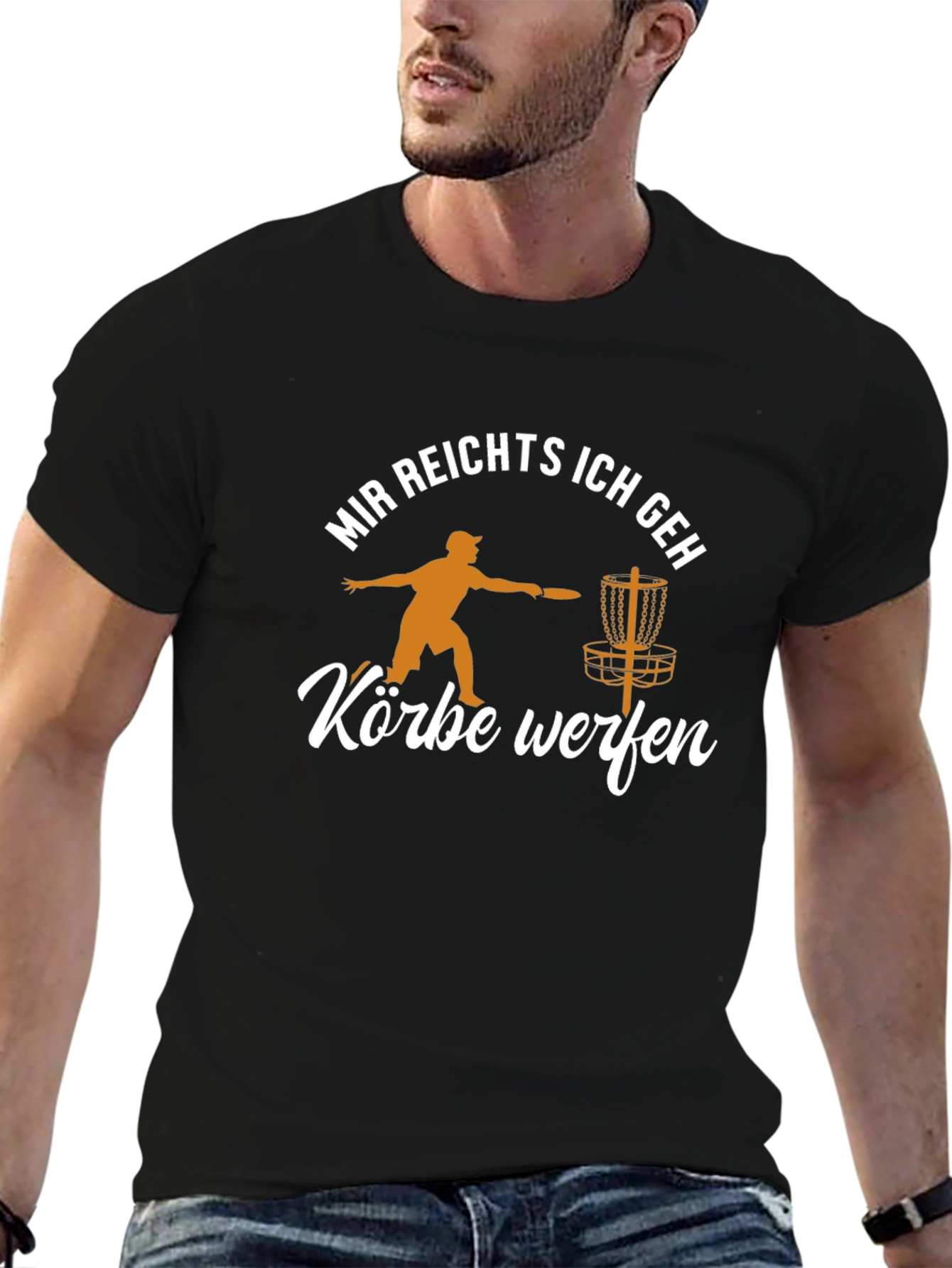 Disc Golf T-Shirt: Mir Reichts Korbe Werfen