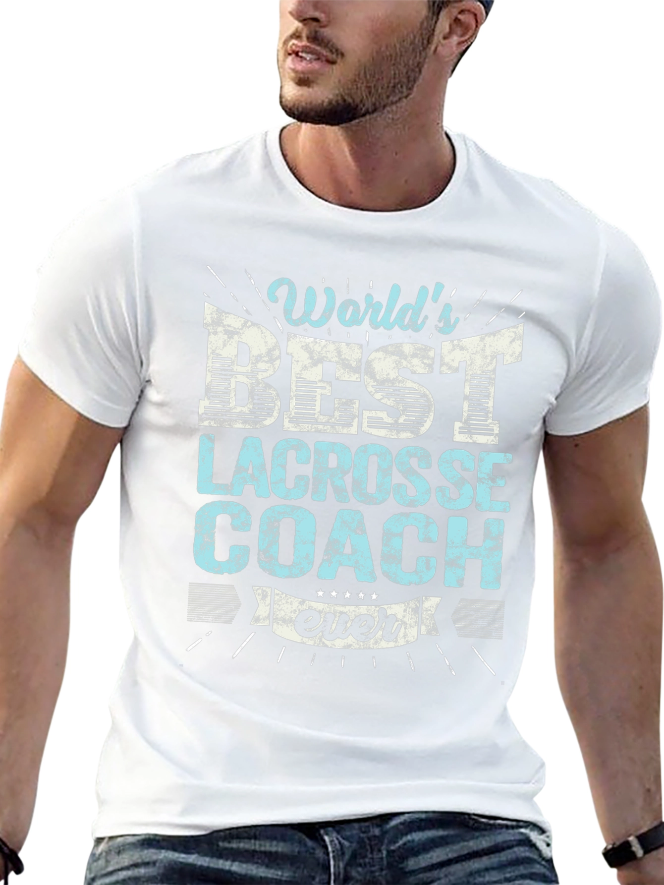 Worlds Best Lacrosse Coach Ever T-Shirt