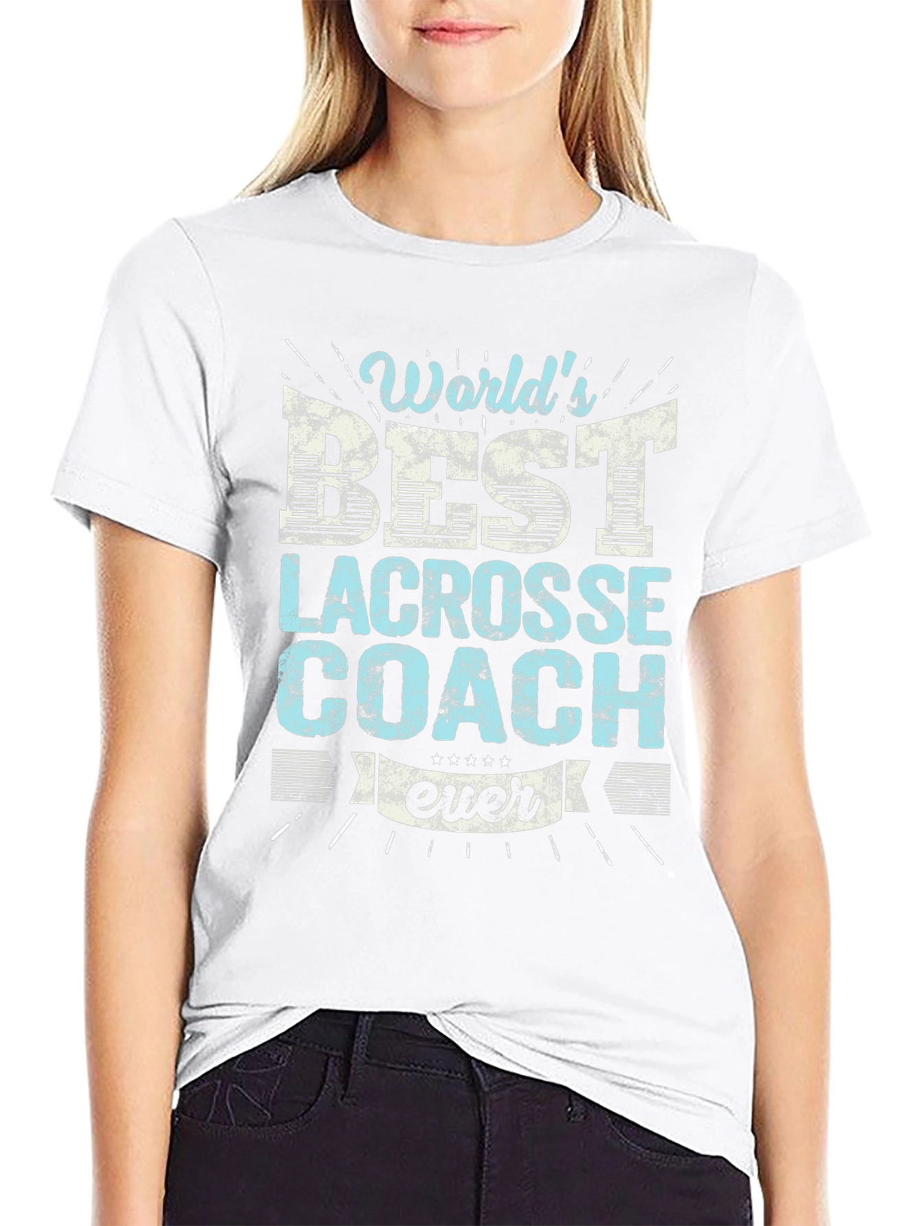 Worlds Best Lacrosse Coach Ever T-Shirt