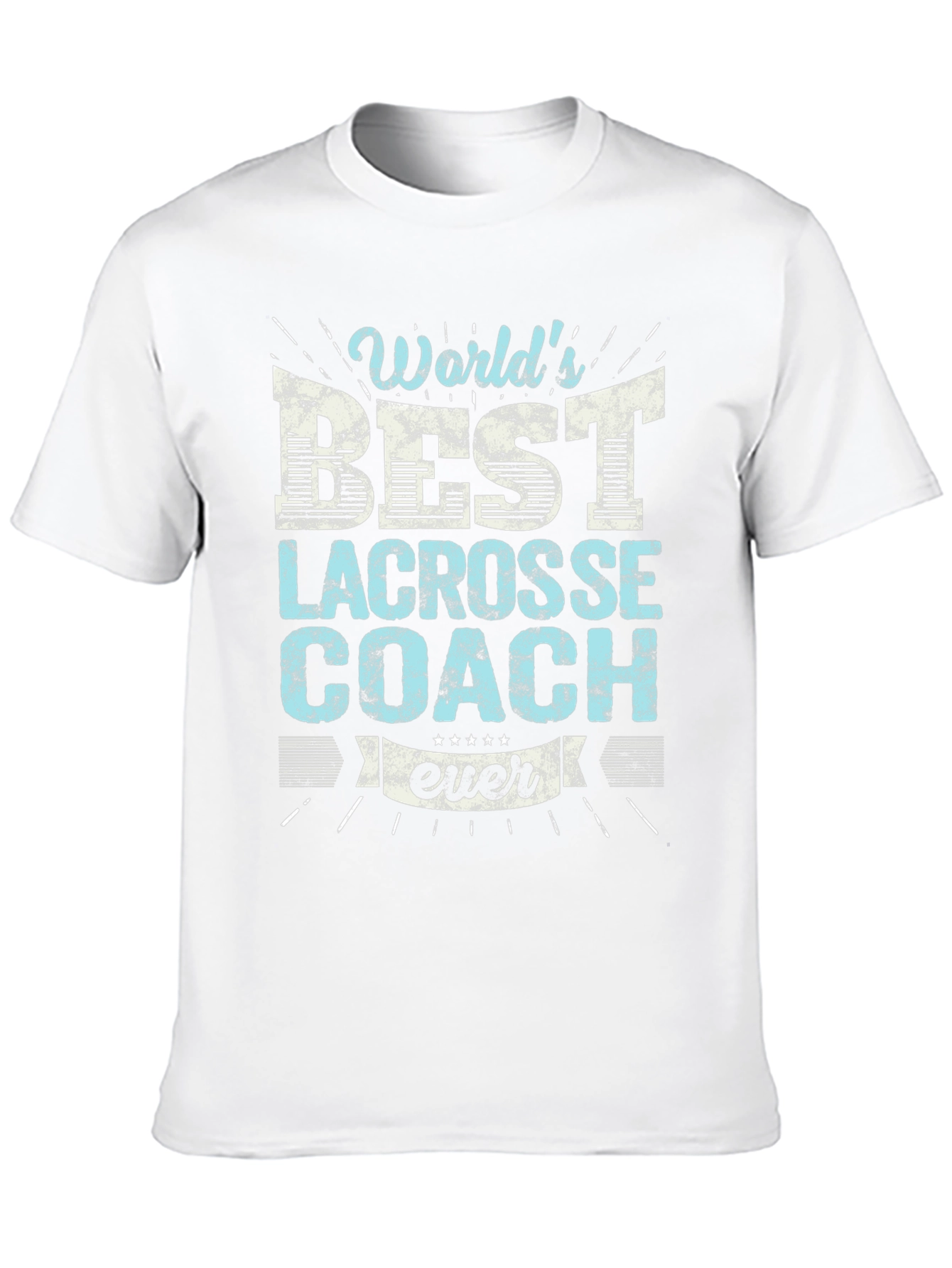 Worlds Best Lacrosse Coach Ever T-Shirt