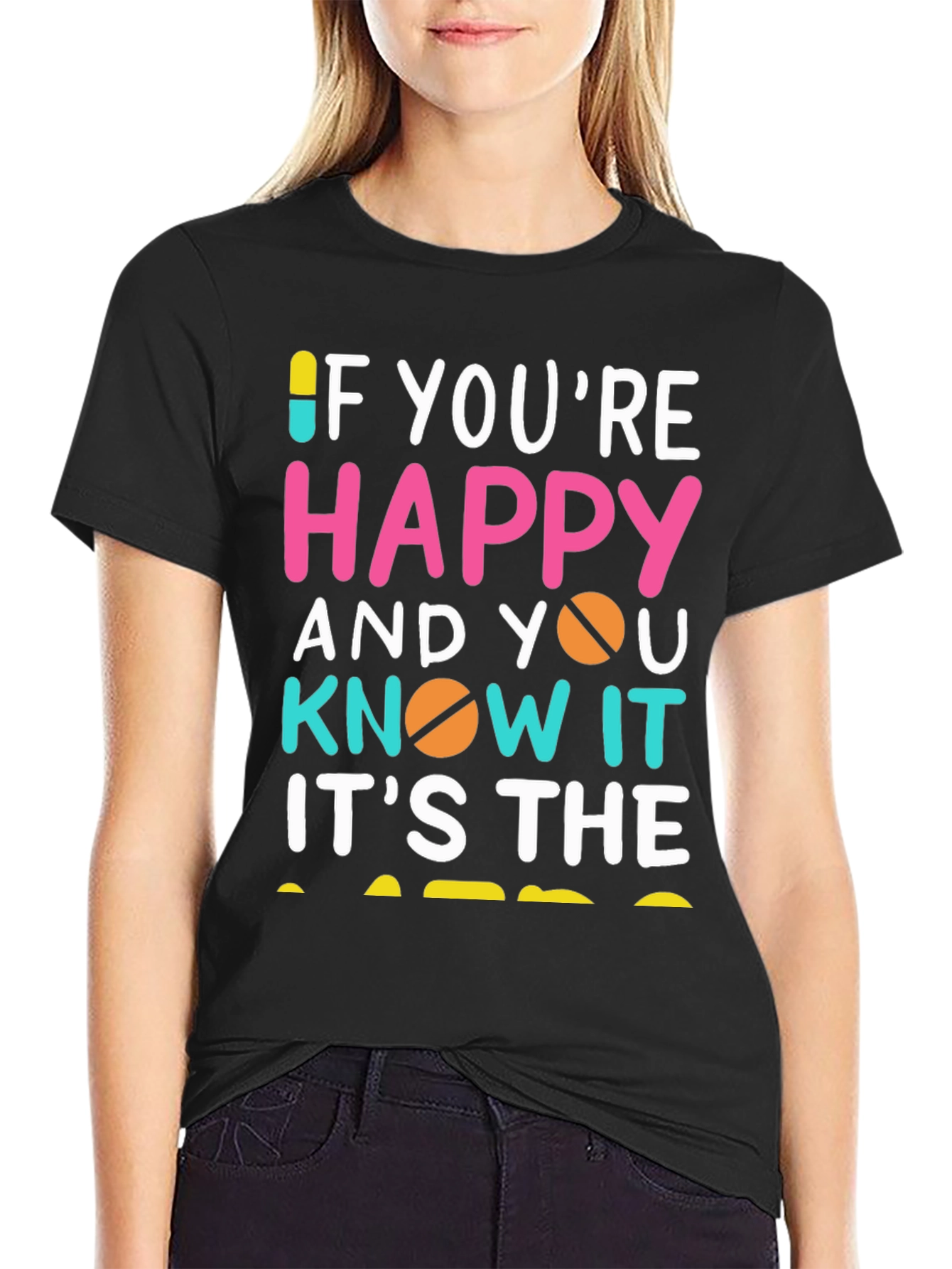 Happy Pills Graphic T-Shirt
