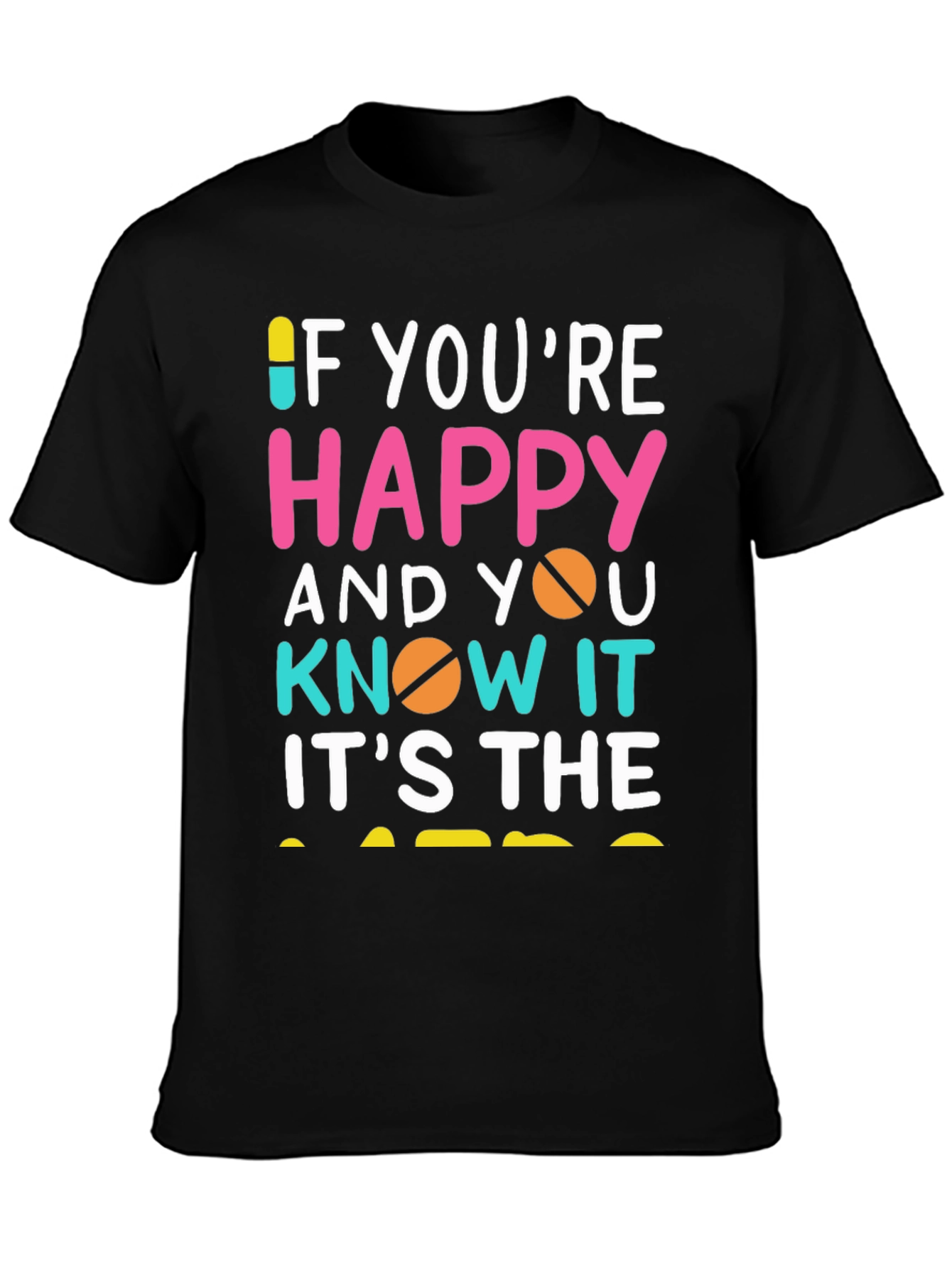 Happy Pills Graphic T-Shirt