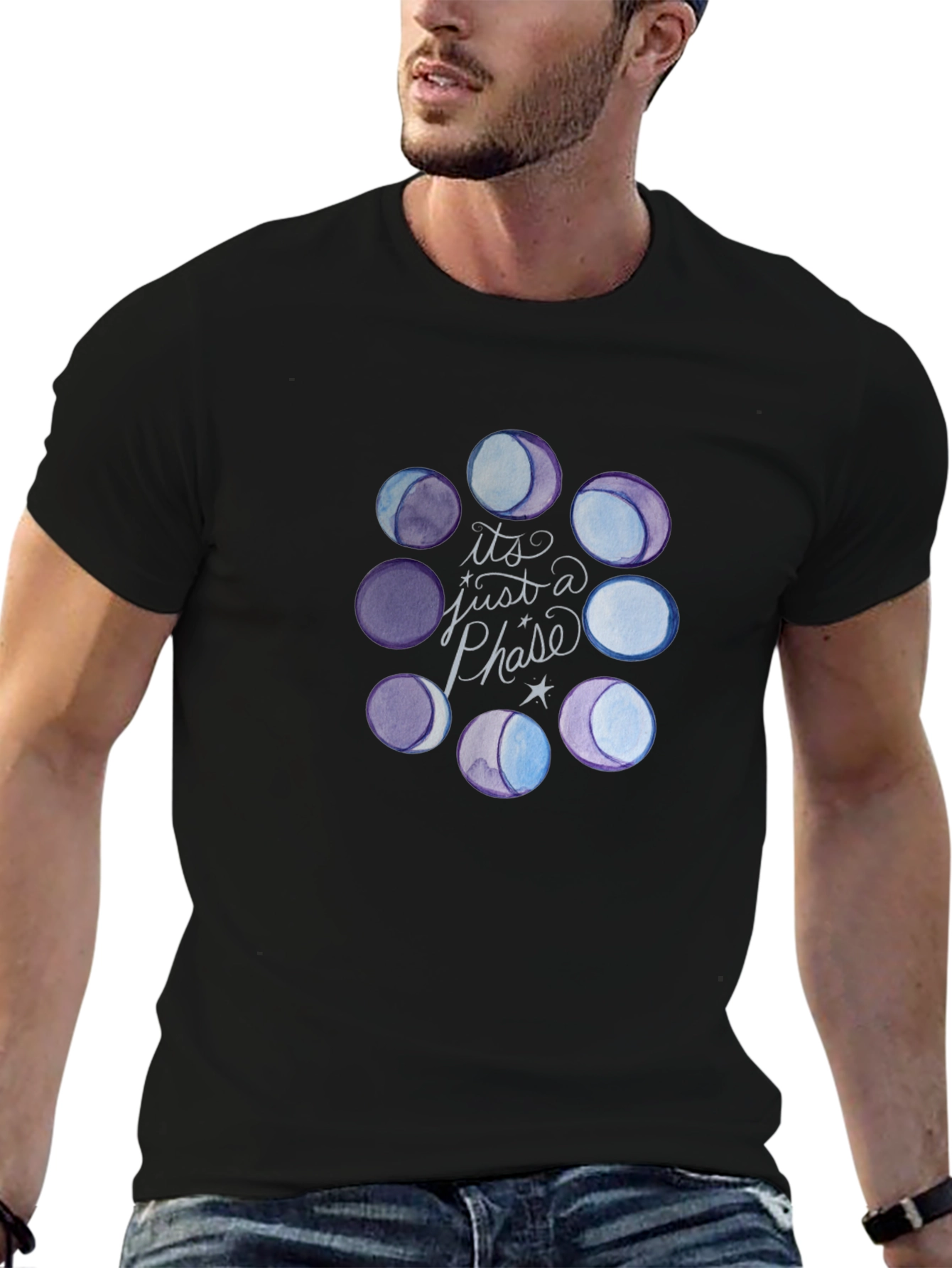Moon Phase T-Shirt - Its Just a Phase Tee