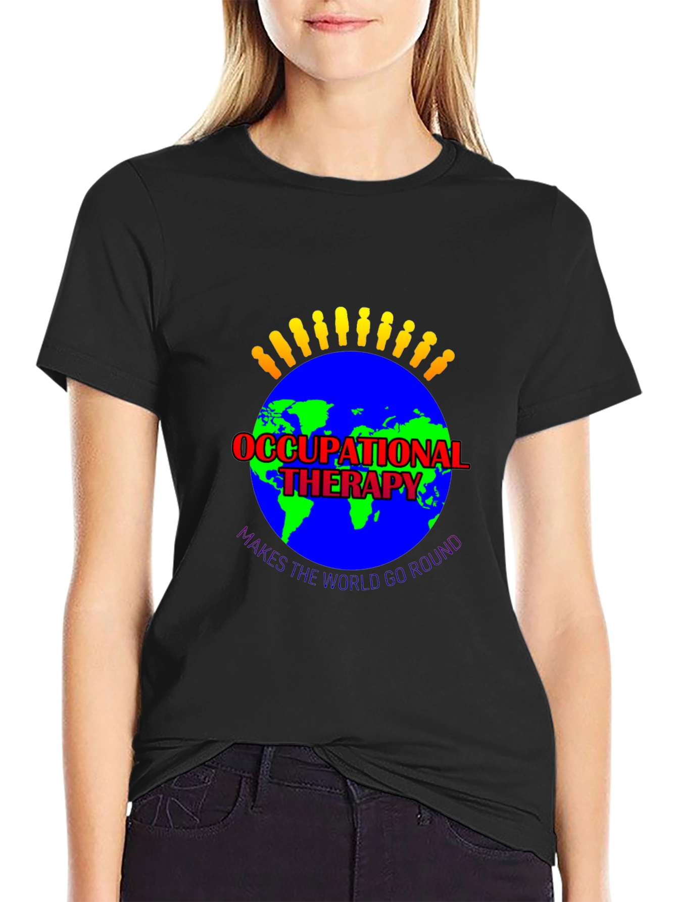 Occupational Therapy T-Shirt - World Go Round
