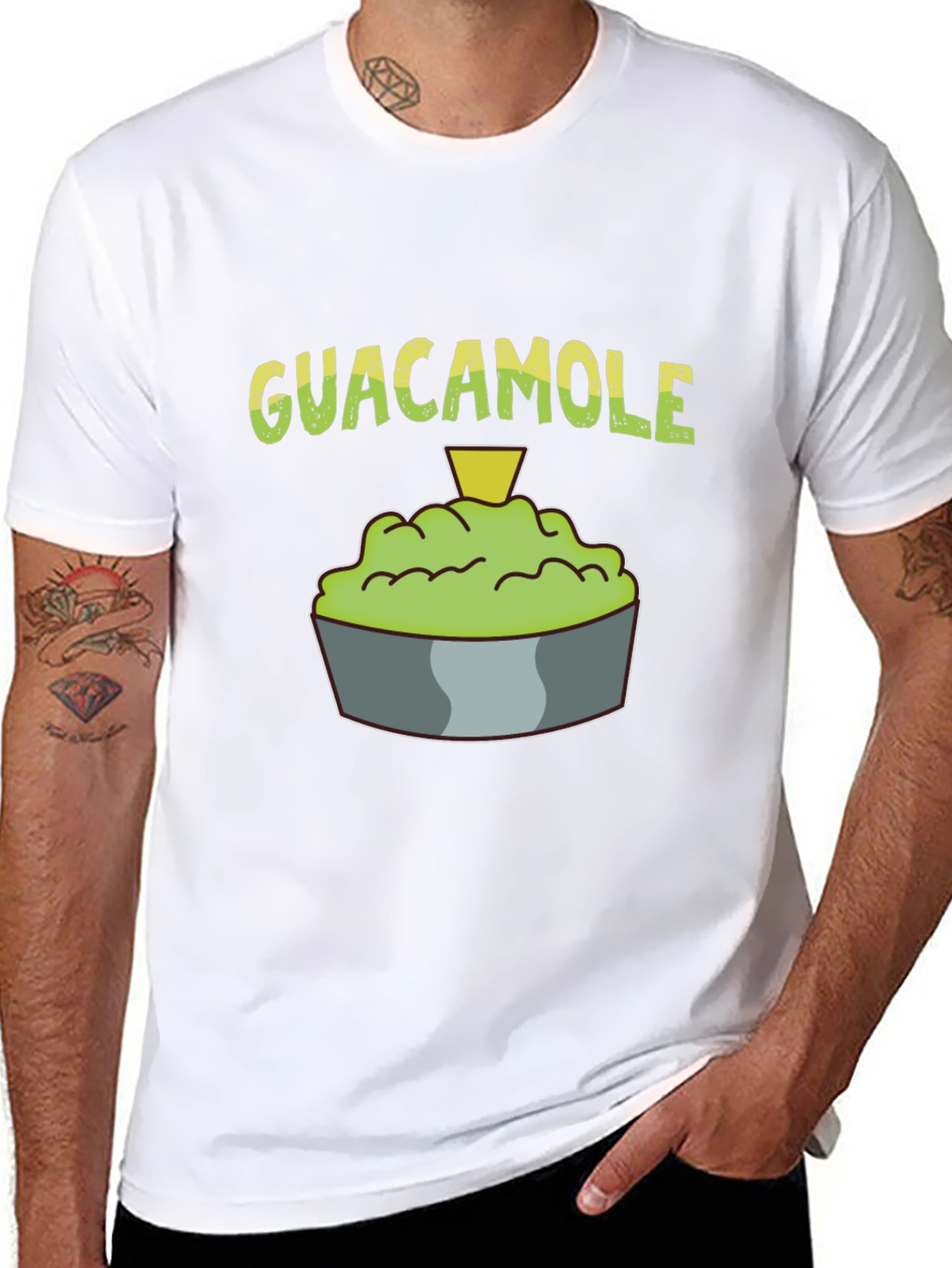 Guacamole Graphic T-Shirt - Foodie Fun!