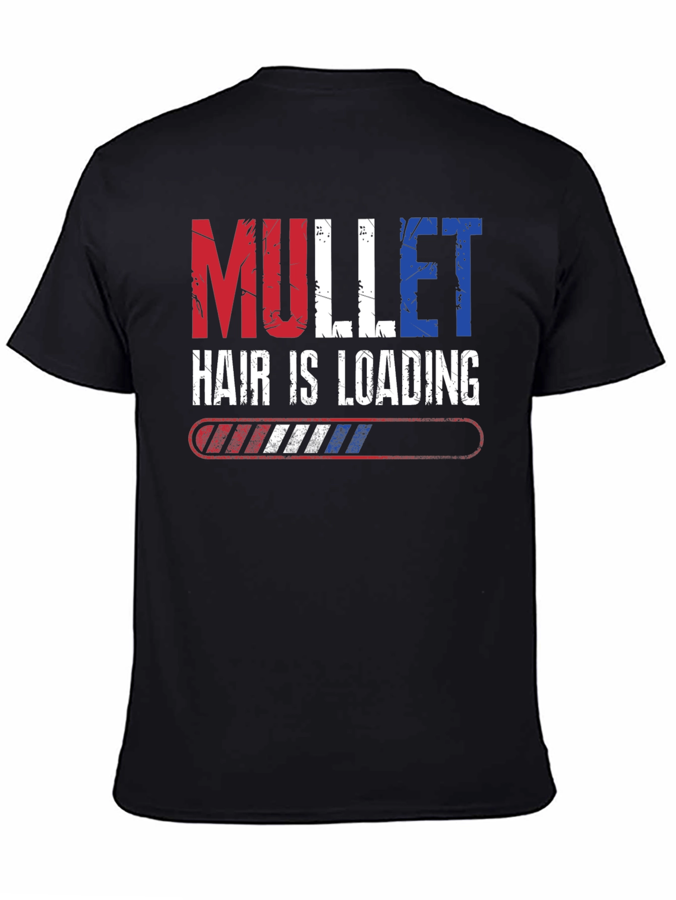 Mullet Hair is Loading T-Shirt - Funny Retro Style