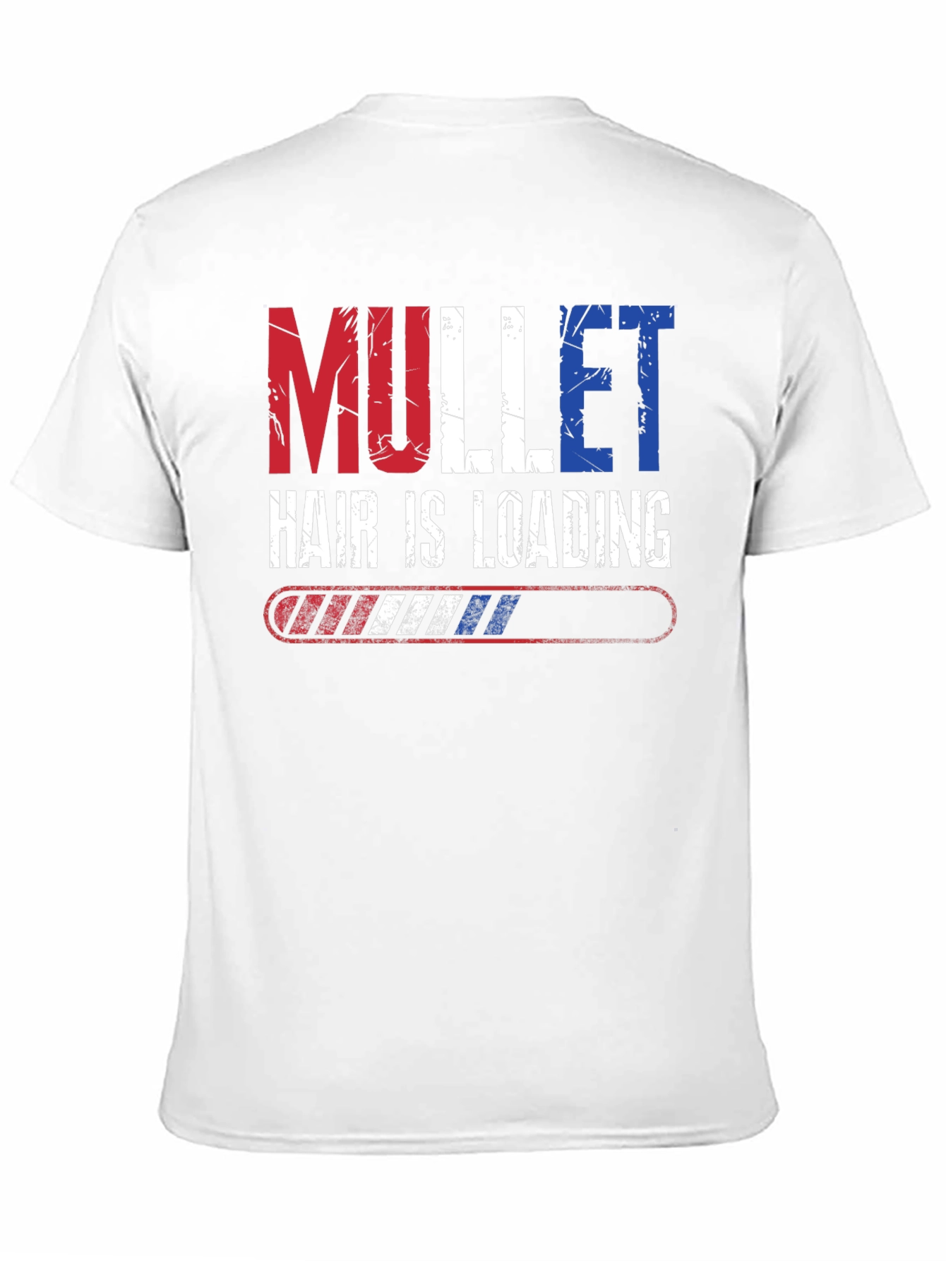 Mullet Hair is Loading T-Shirt - Funny Retro Style
