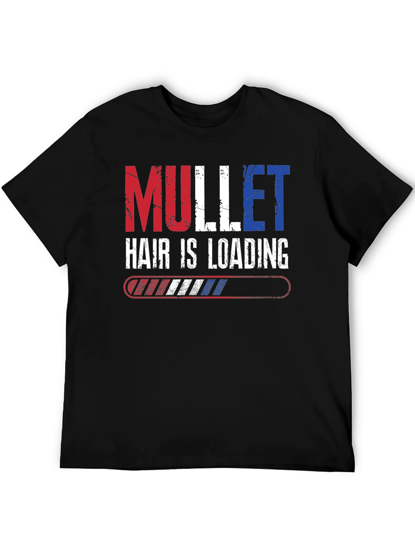 Mullet Hair is Loading T-Shirt - Funny Retro Style