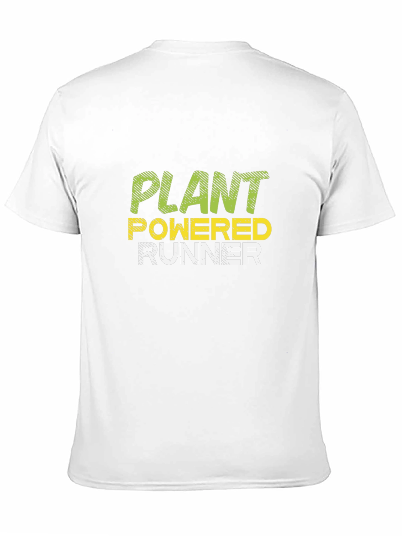 Plant Powered Runner - Vegan Fitness T-Shirt
