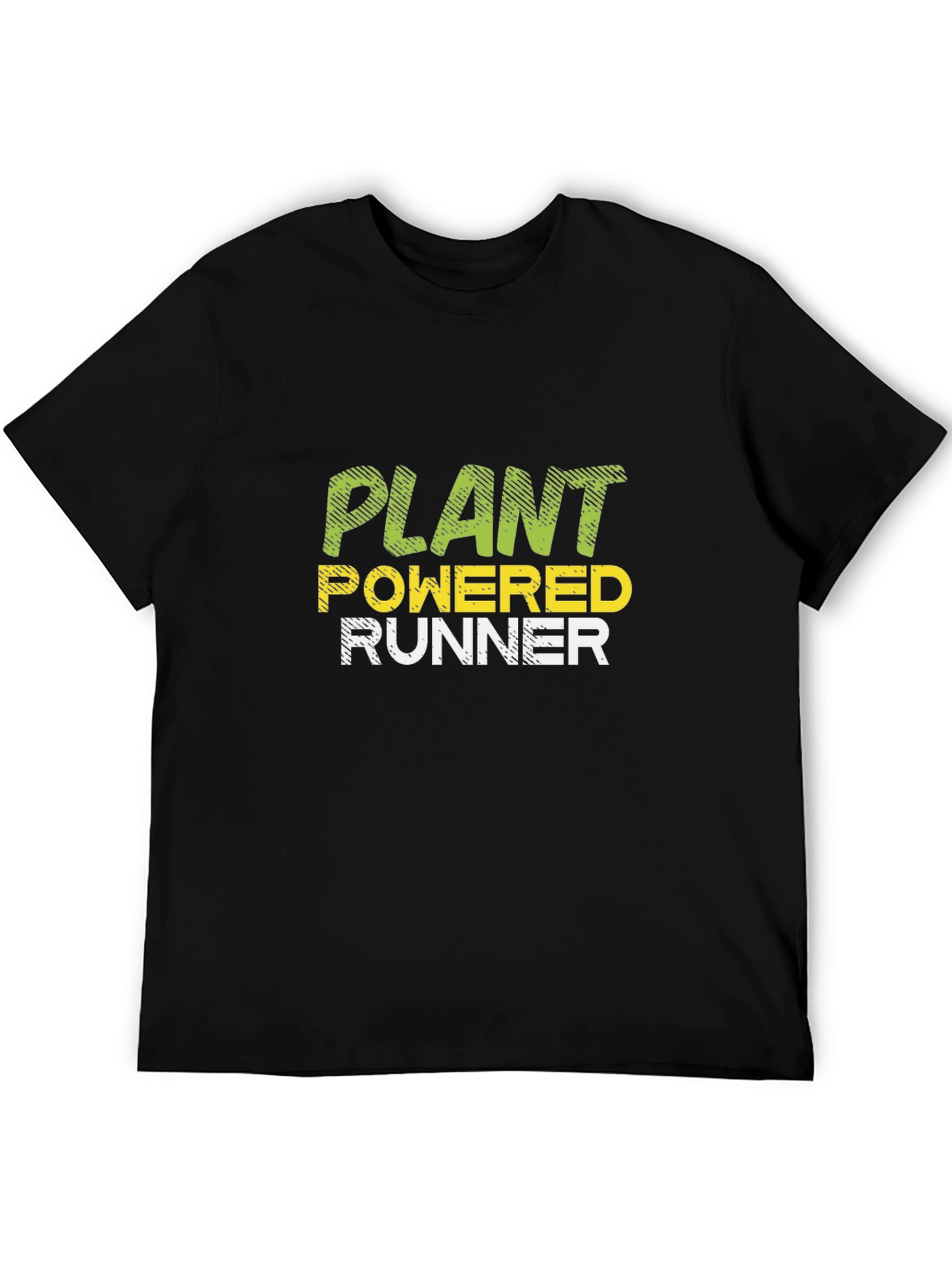 Plant Powered Runner - Vegan Fitness T-Shirt