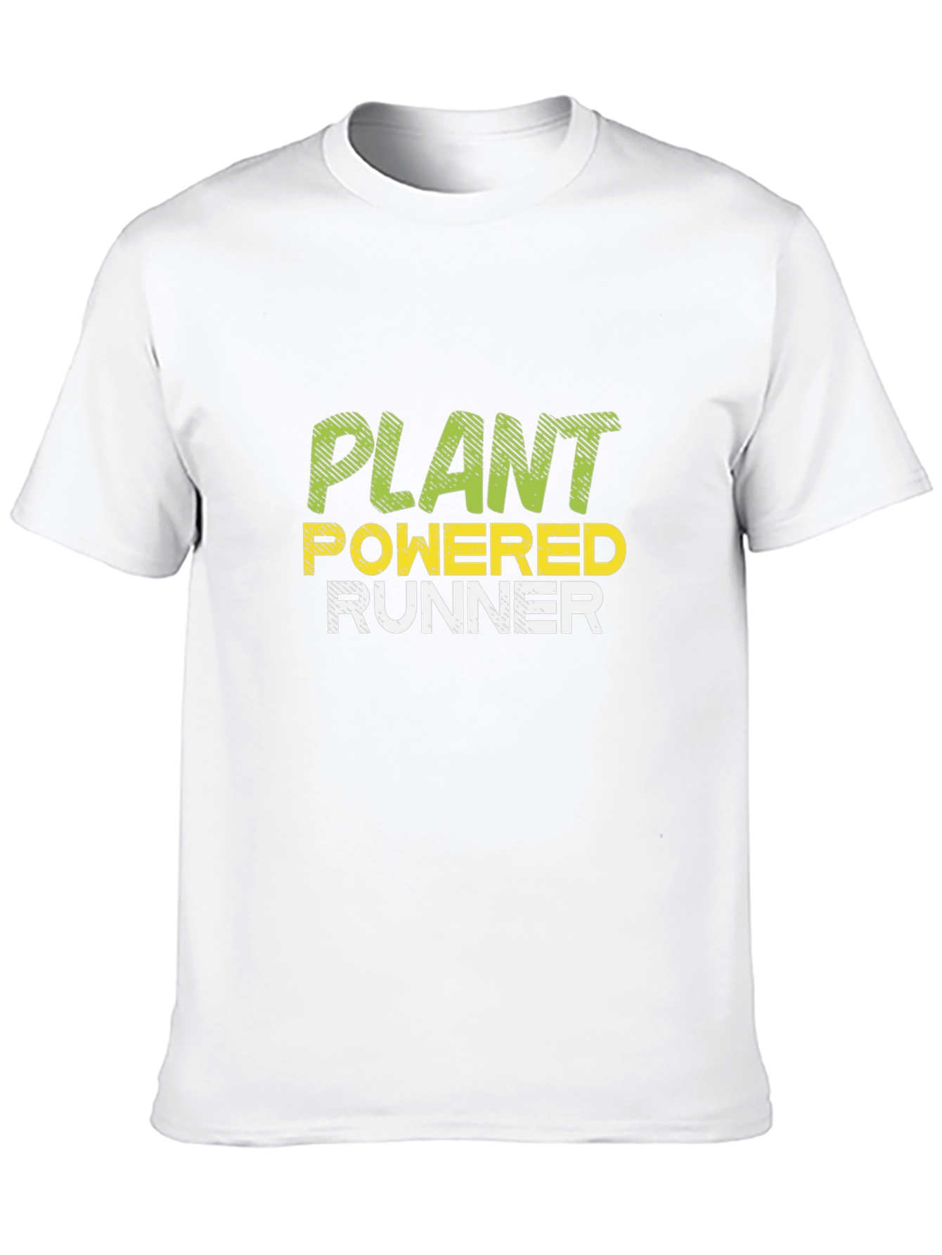 Plant Powered Runner - Vegan Fitness T-Shirt