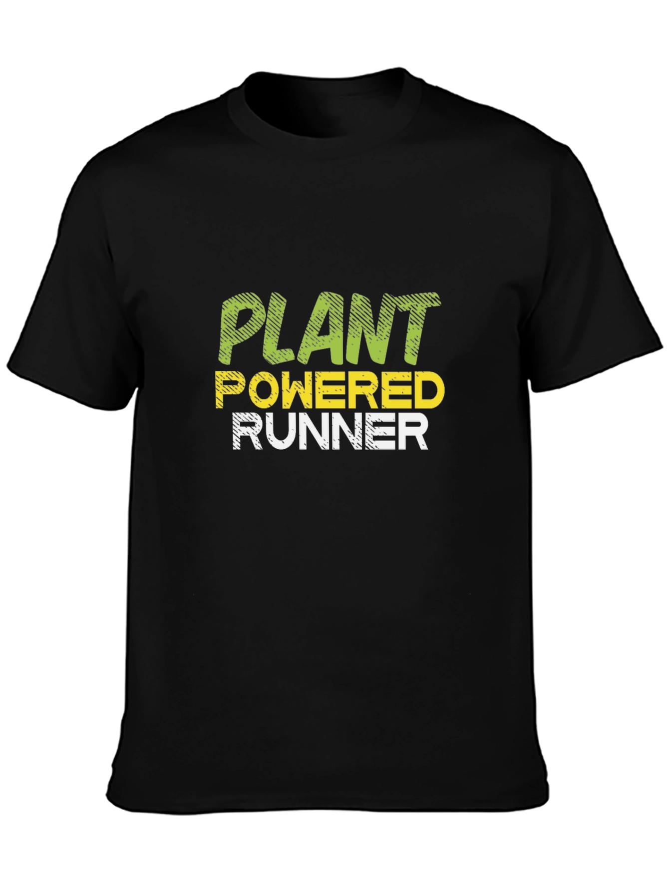 Plant Powered Runner - Vegan Fitness T-Shirt