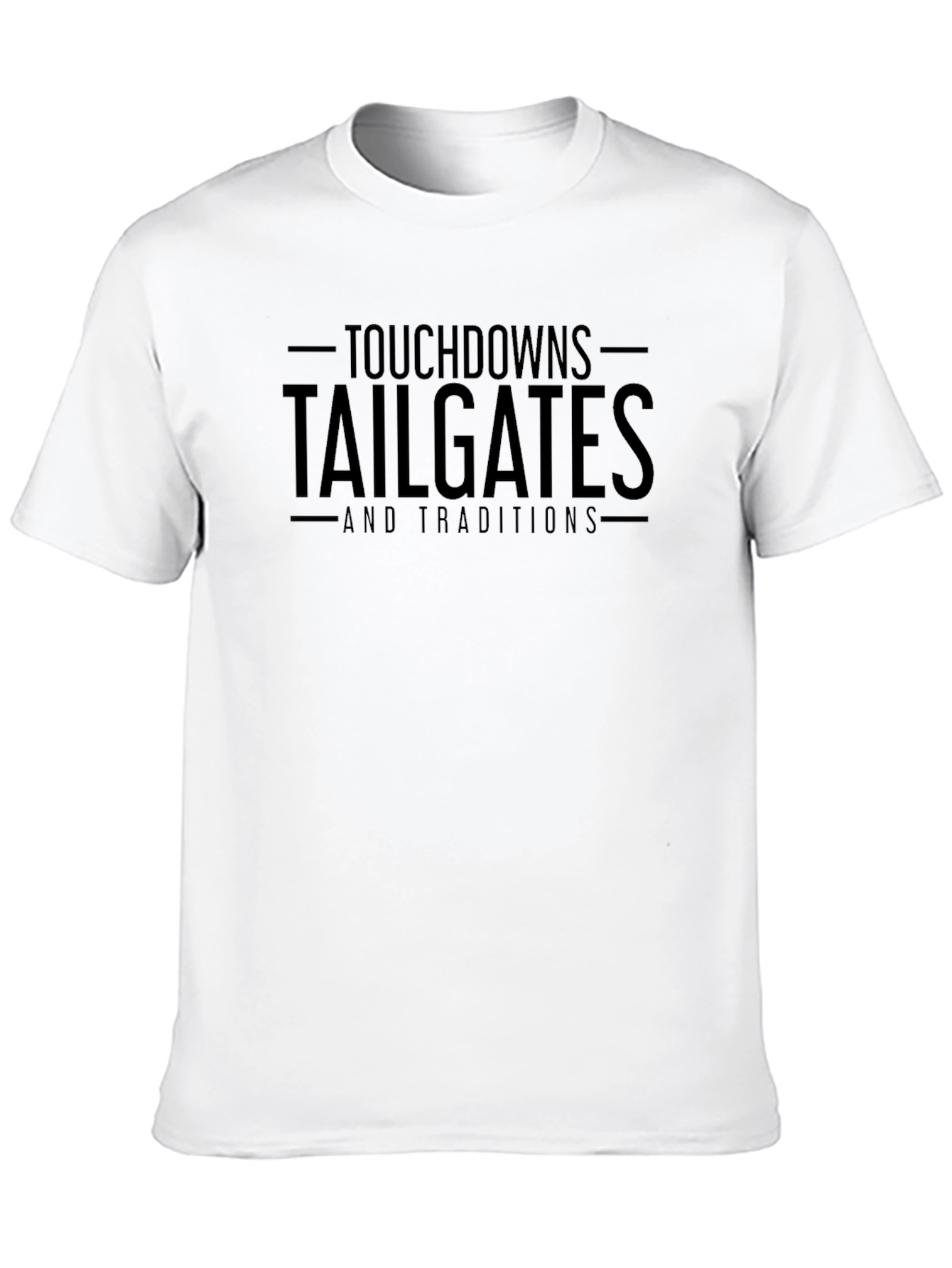 Touchdowns Tailgates Traditions Graphic Tee
