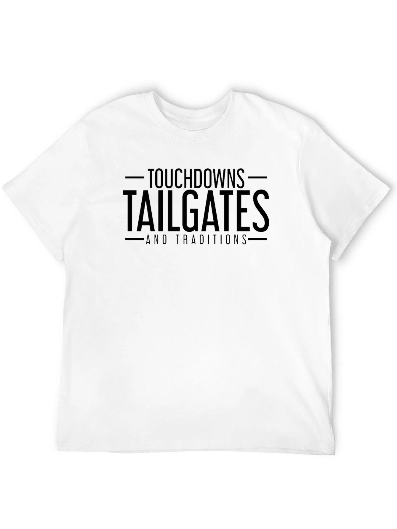 Touchdowns Tailgates Traditions Graphic Tee