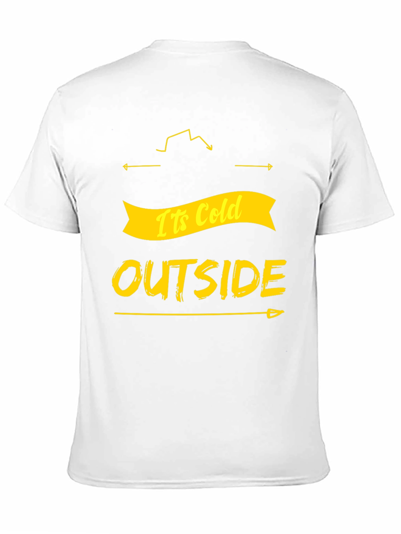 Its Cold Outside Black T-Shirt