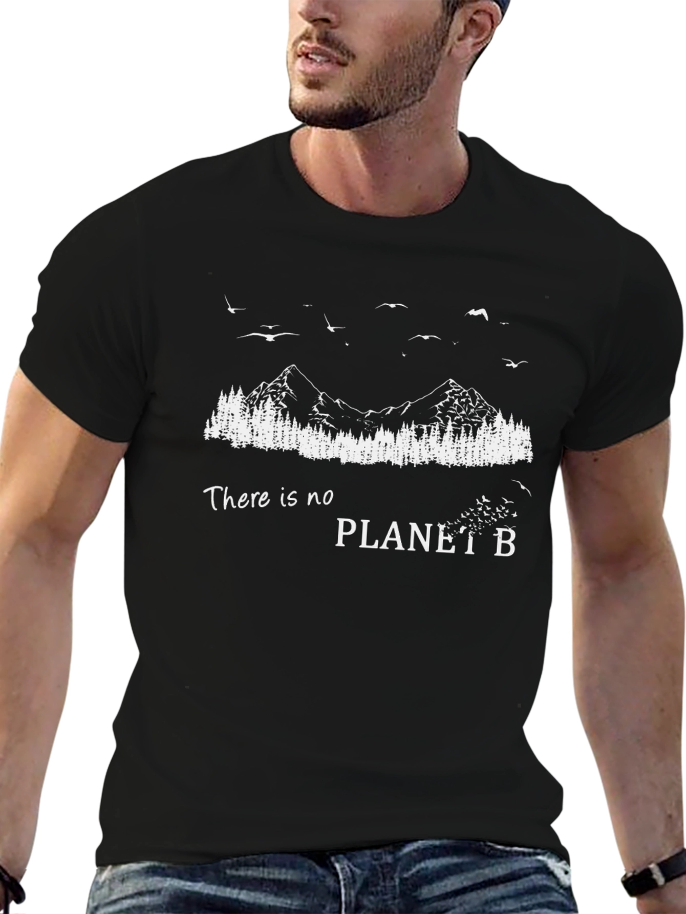 No Planet B Graphic Tee - Eco-Friendly Design