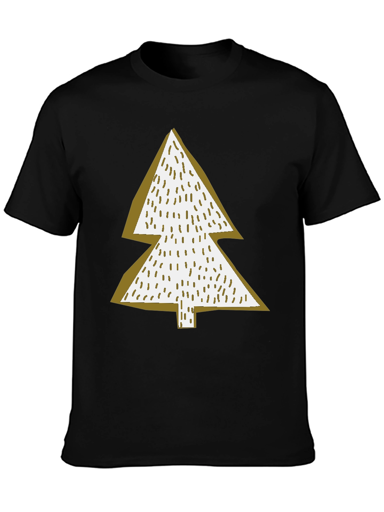 Christmas Tree Graphic Tee - Holiday Cheer T-Shirt