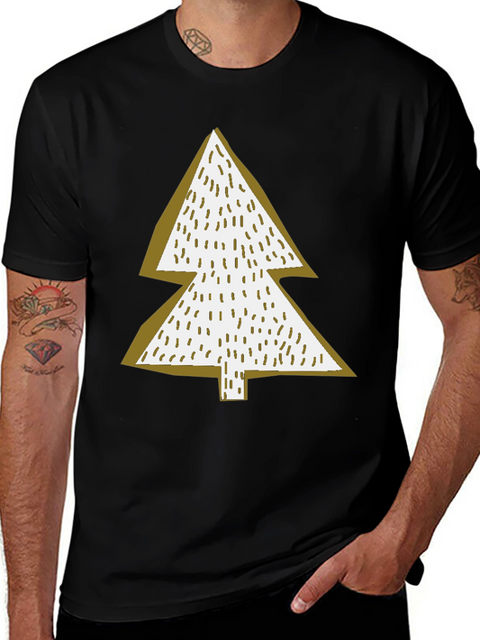 Christmas Tree Graphic Tee - Holiday Cheer T-Shirt