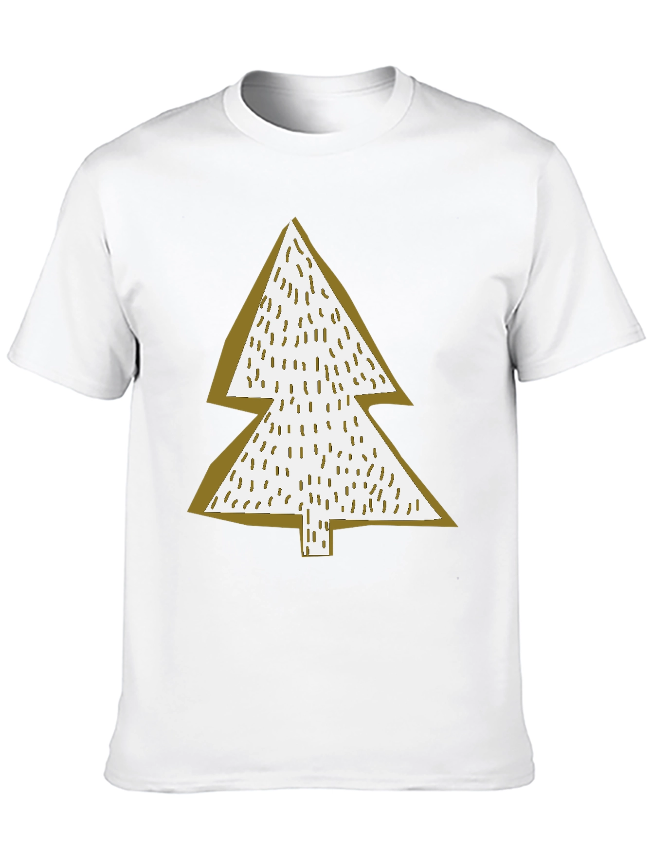 Christmas Tree Graphic Tee - Holiday Cheer T-Shirt