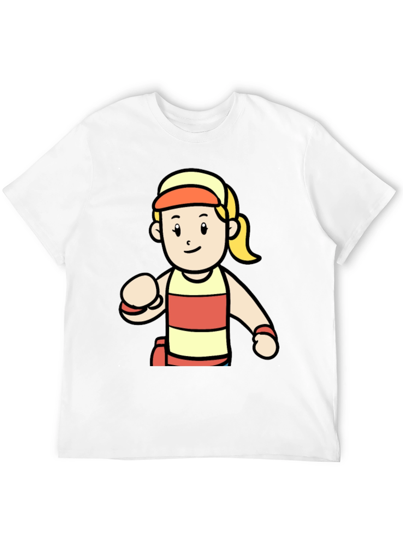 Retro Cartoon Runner Graphic Tee