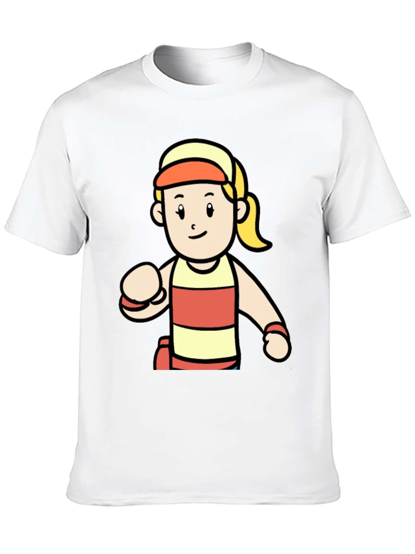 Retro Cartoon Runner Graphic Tee