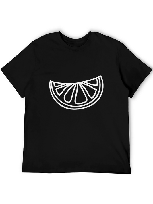 Citrus Slice Graphic Tee - Stylish & Fresh