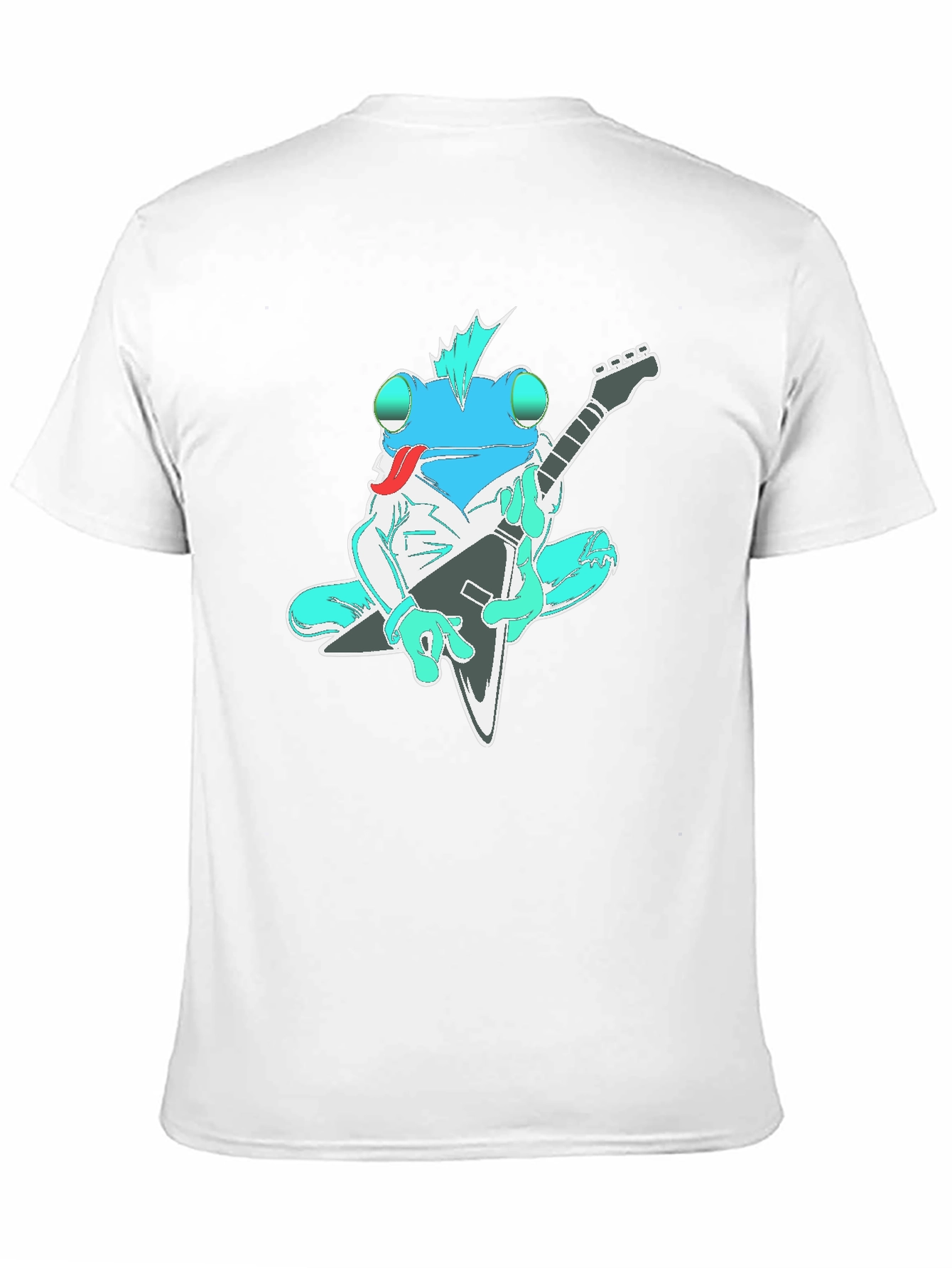 Rocking Frog T-Shirt - Guitar Player Tee