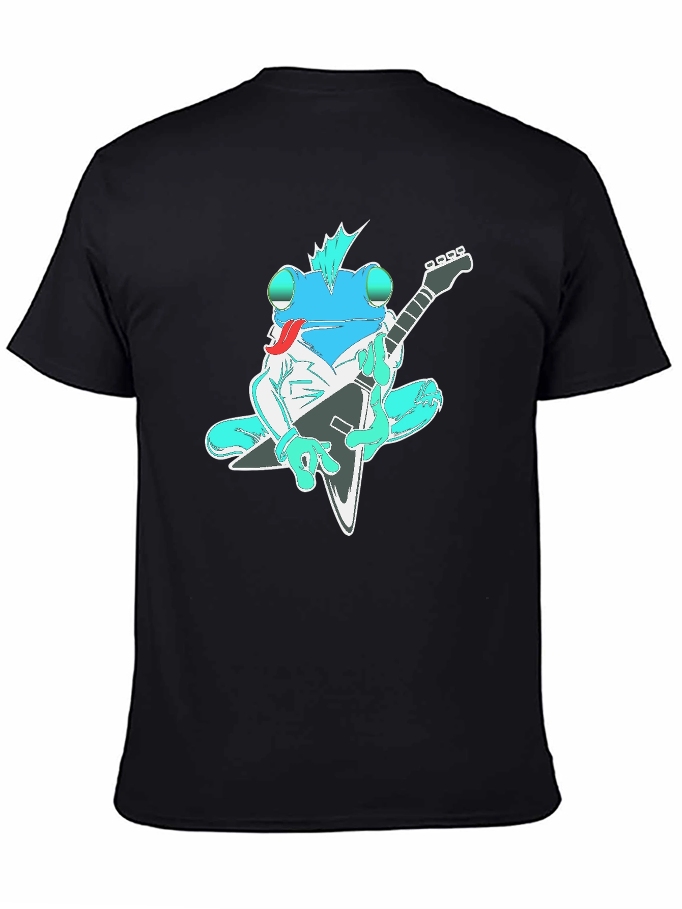 Rocking Frog T-Shirt - Guitar Player Tee