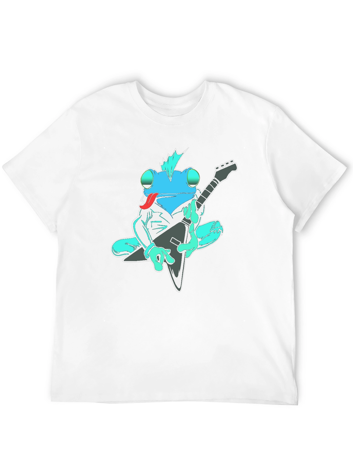 Rocking Frog T-Shirt - Guitar Player Tee