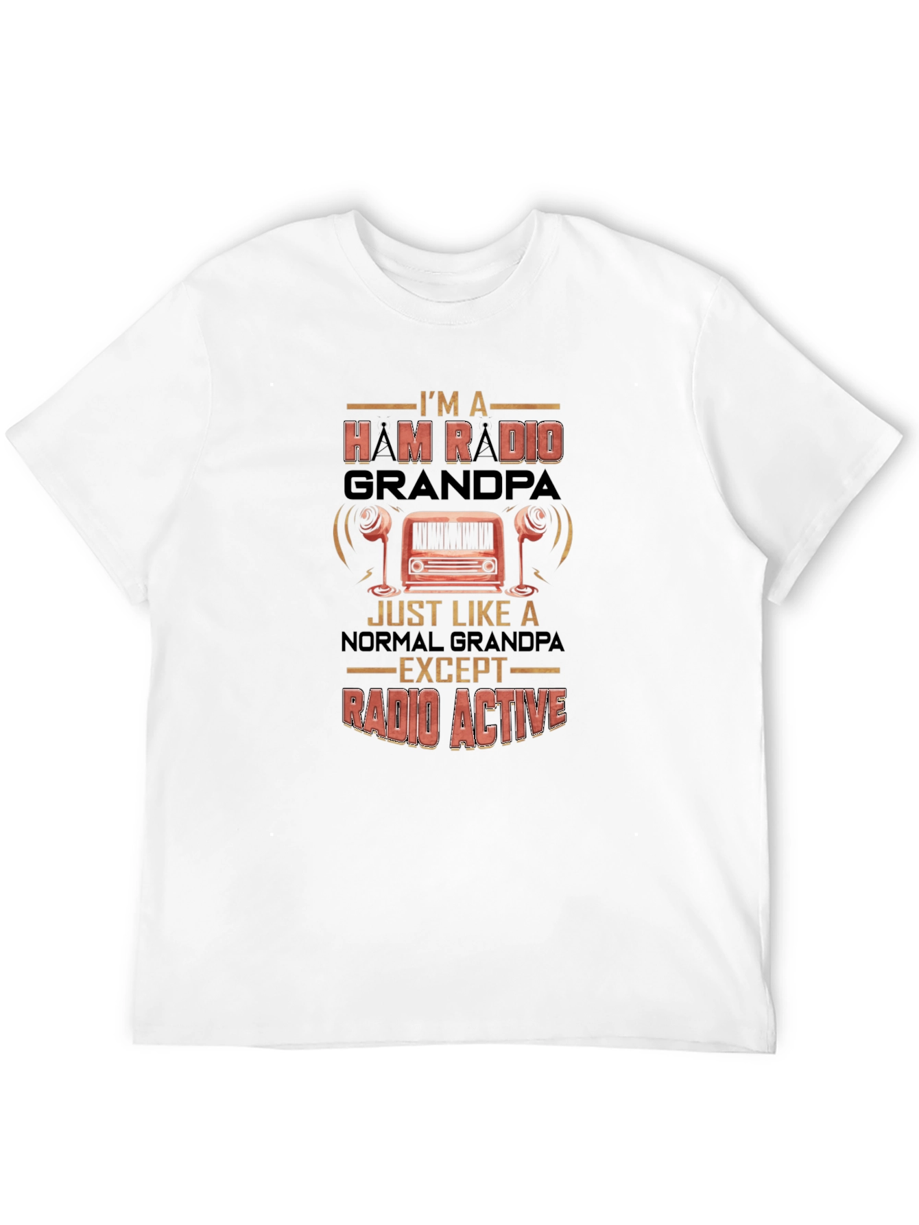 Ham Radio Grandpa T-Shirt - Radio Active