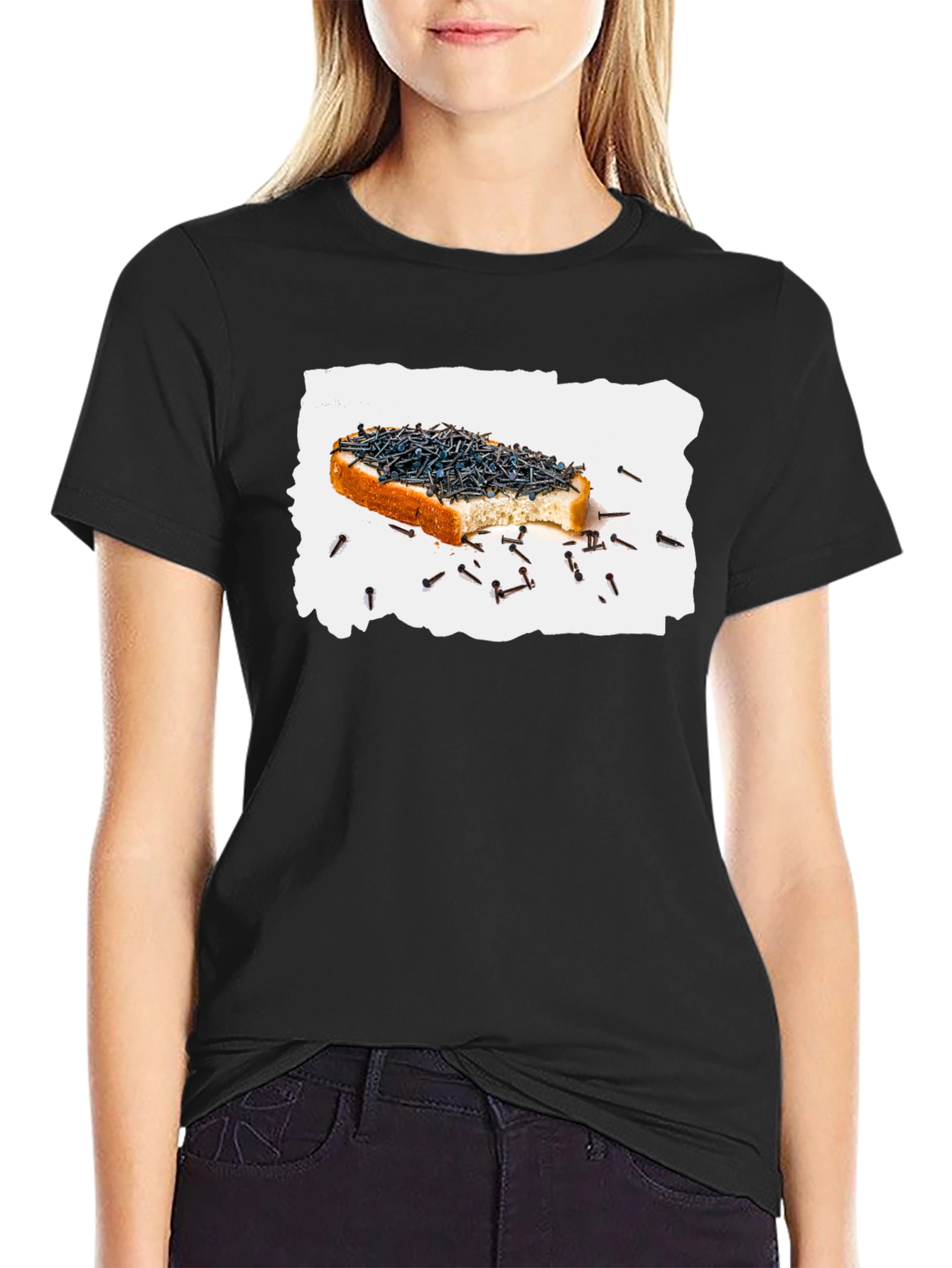 Novelty Nail Bread T-Shirt