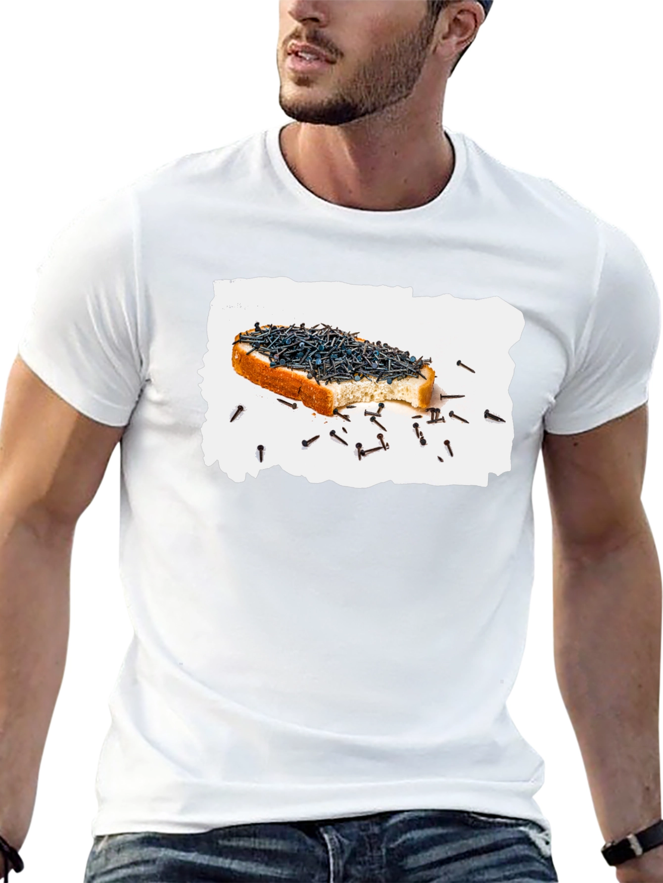 Novelty Nail Bread T-Shirt