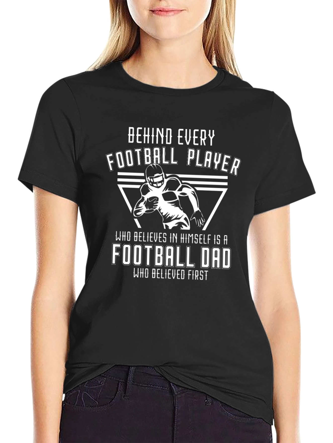 Football Dad T-Shirt - Sports Fan Tee