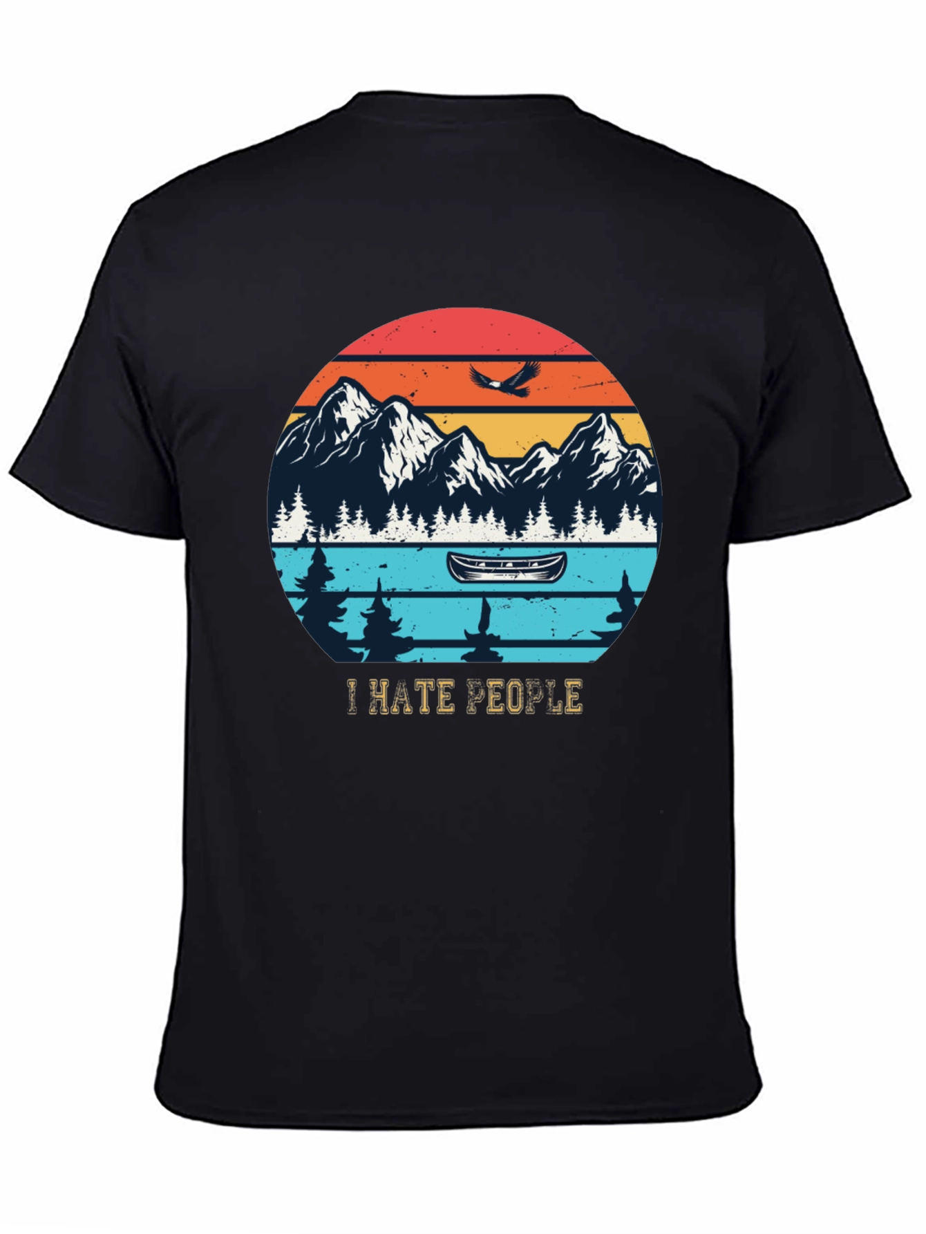 I Hate People Nature T-Shirt