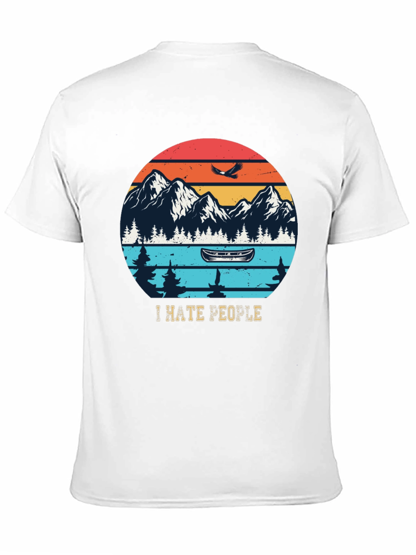 I Hate People Nature T-Shirt