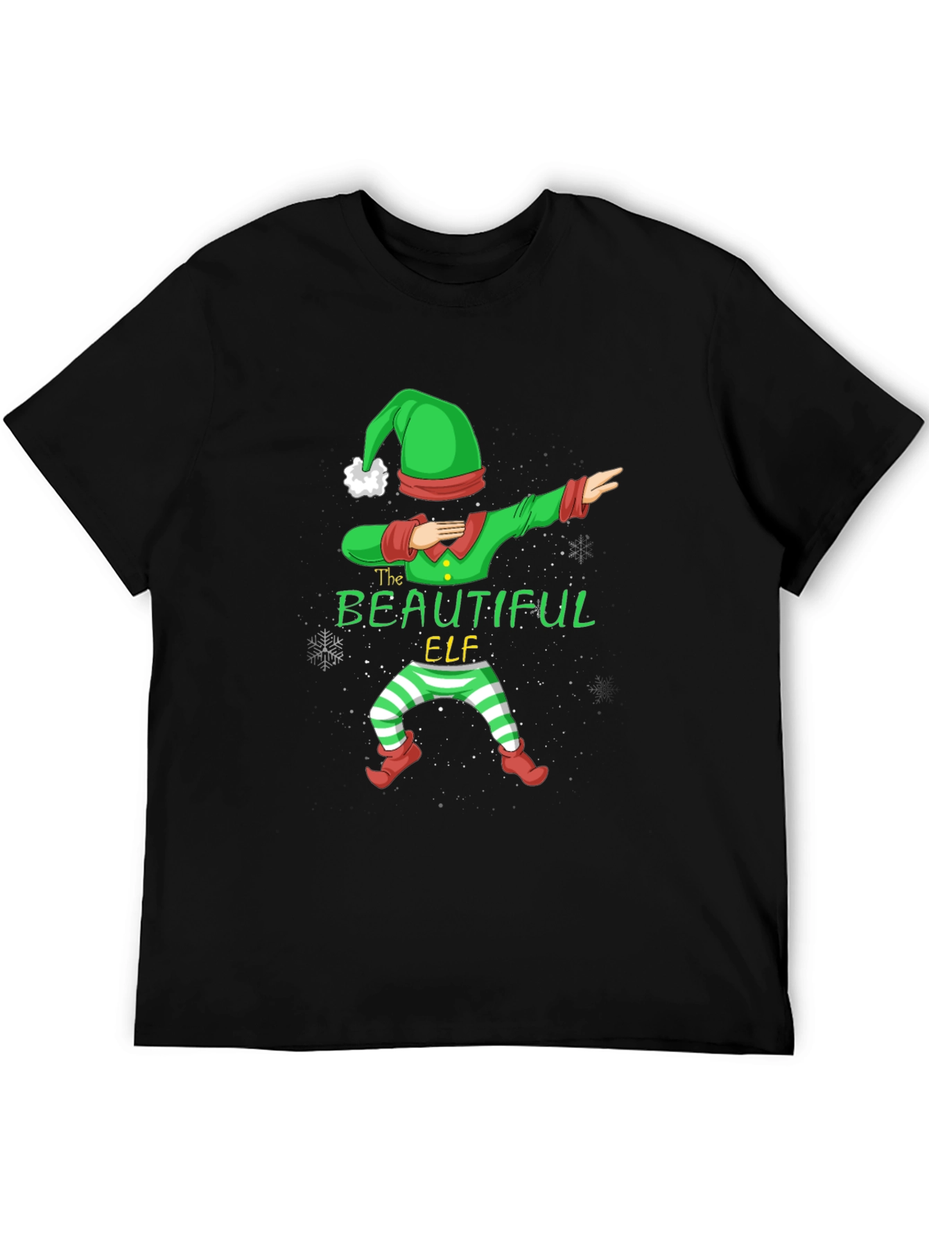Dabbing Elf Christmas T-Shirt