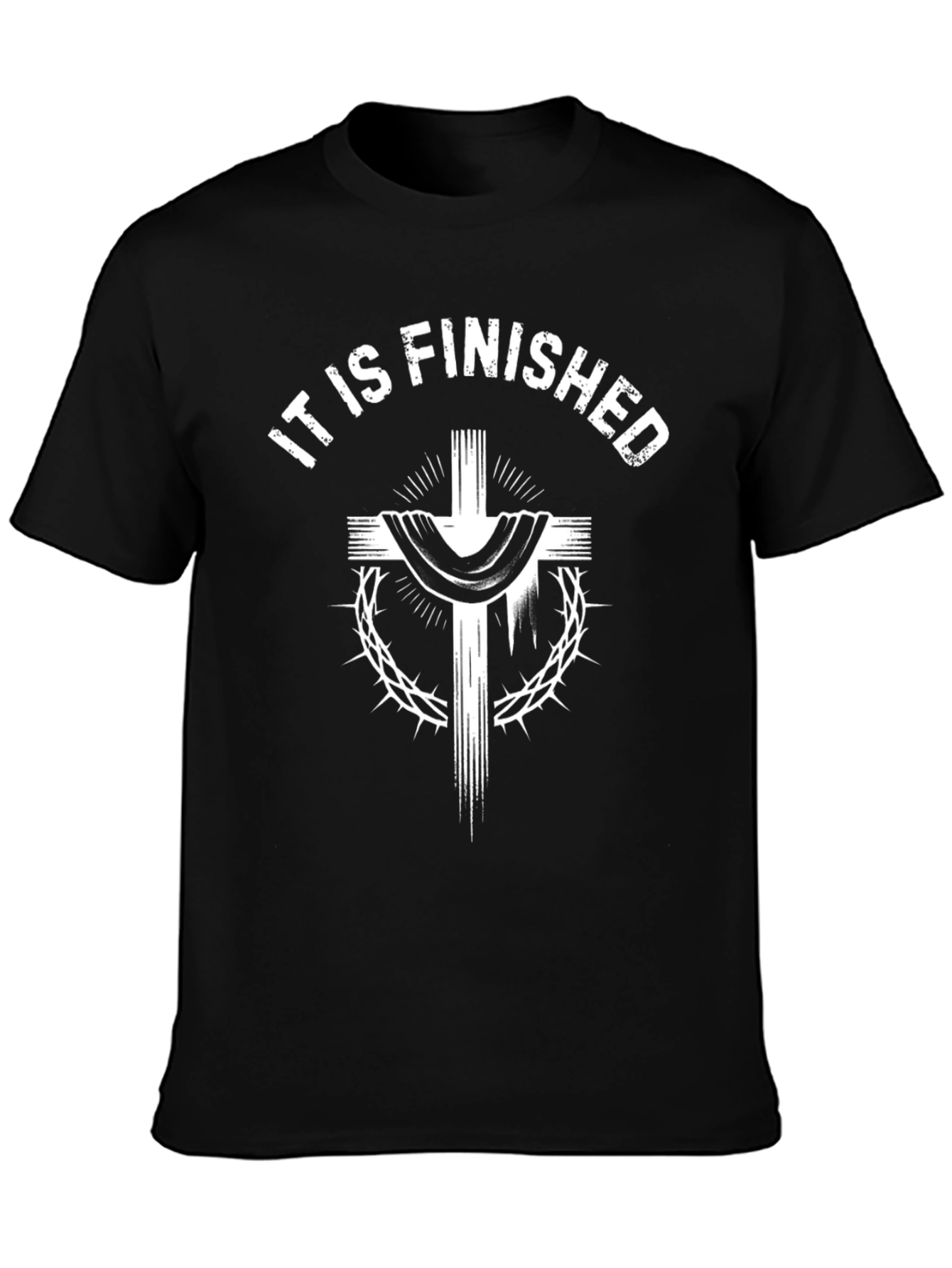 It Is Finished Graphic Tee - Christian T-Shirt