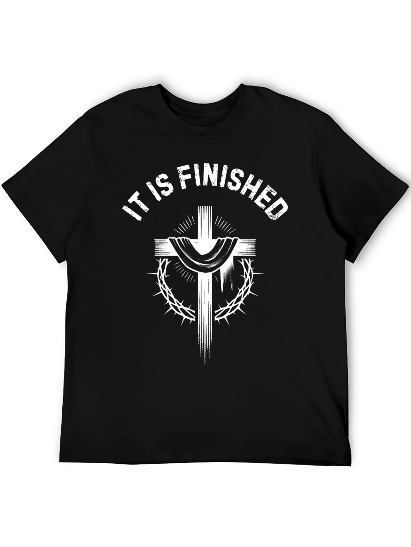 It Is Finished Graphic Tee - Christian T-Shirt