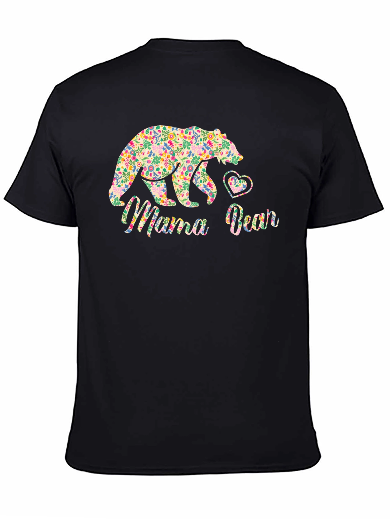 Mama Bear Floral Graphic Tee