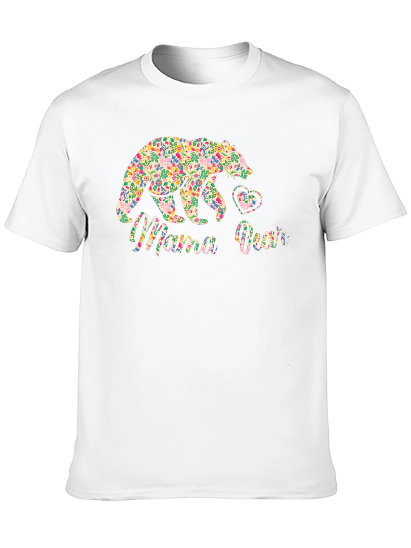 Mama Bear Floral Graphic Tee