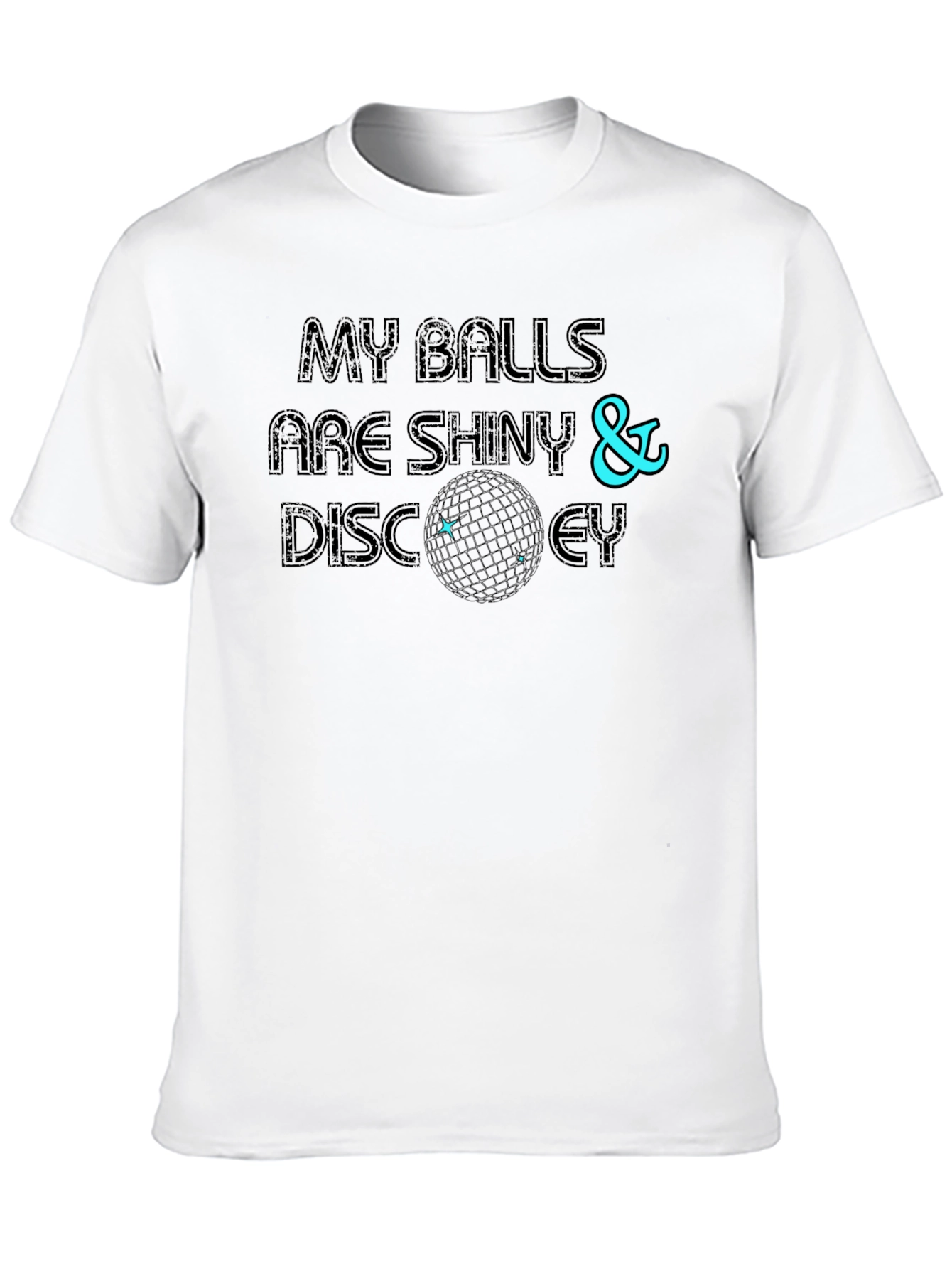 Shiny Balls Disco T-Shirt