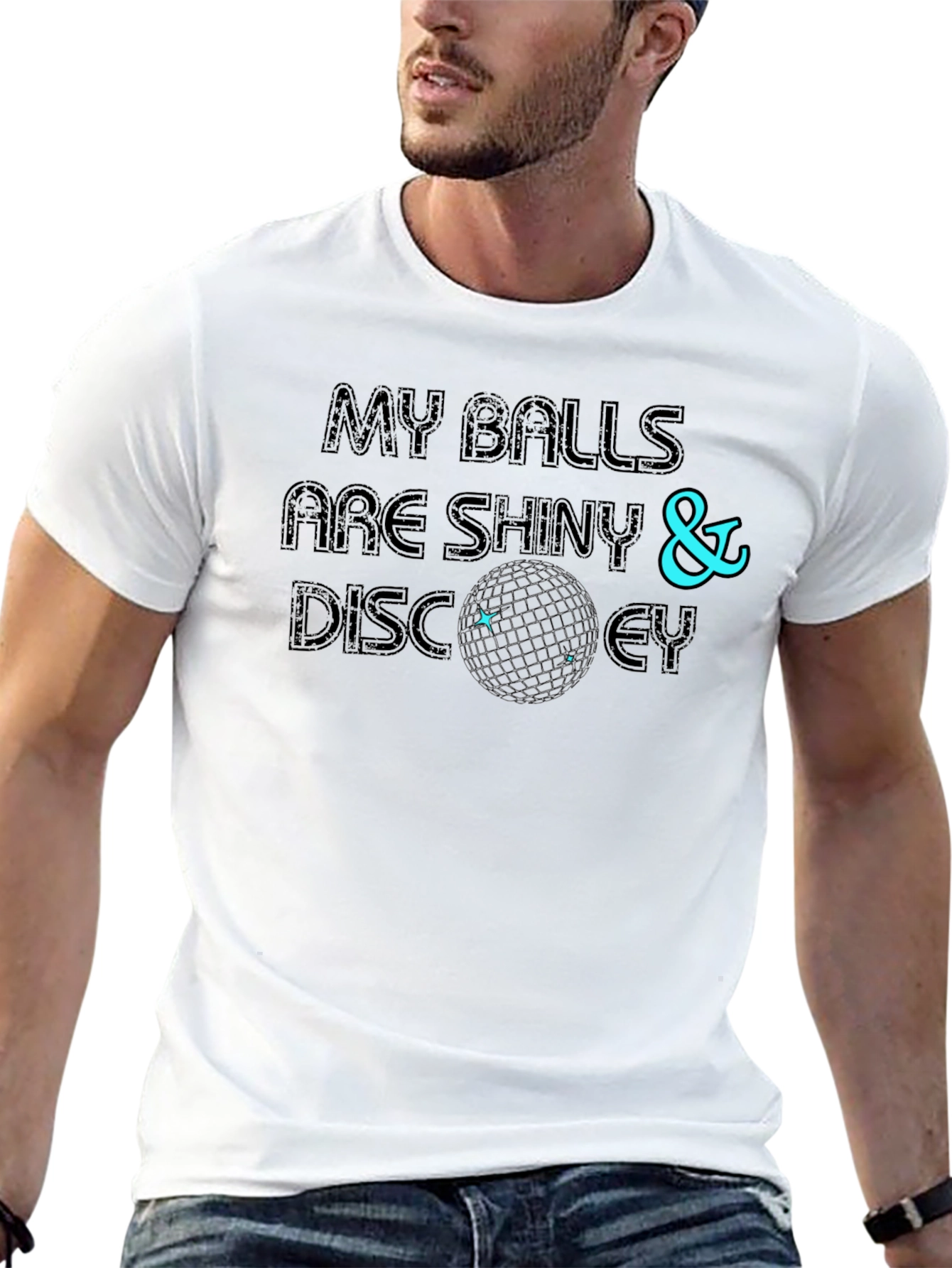 Shiny Balls Disco T-Shirt