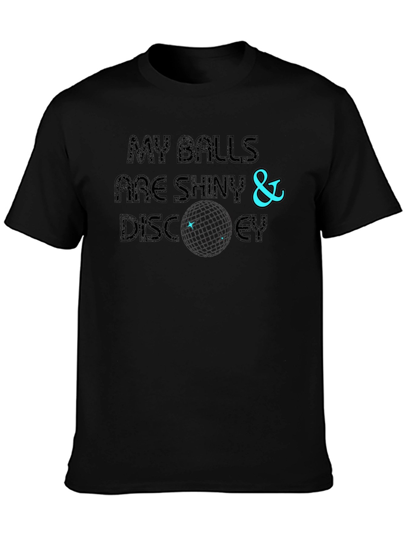 Shiny Balls Disco T-Shirt