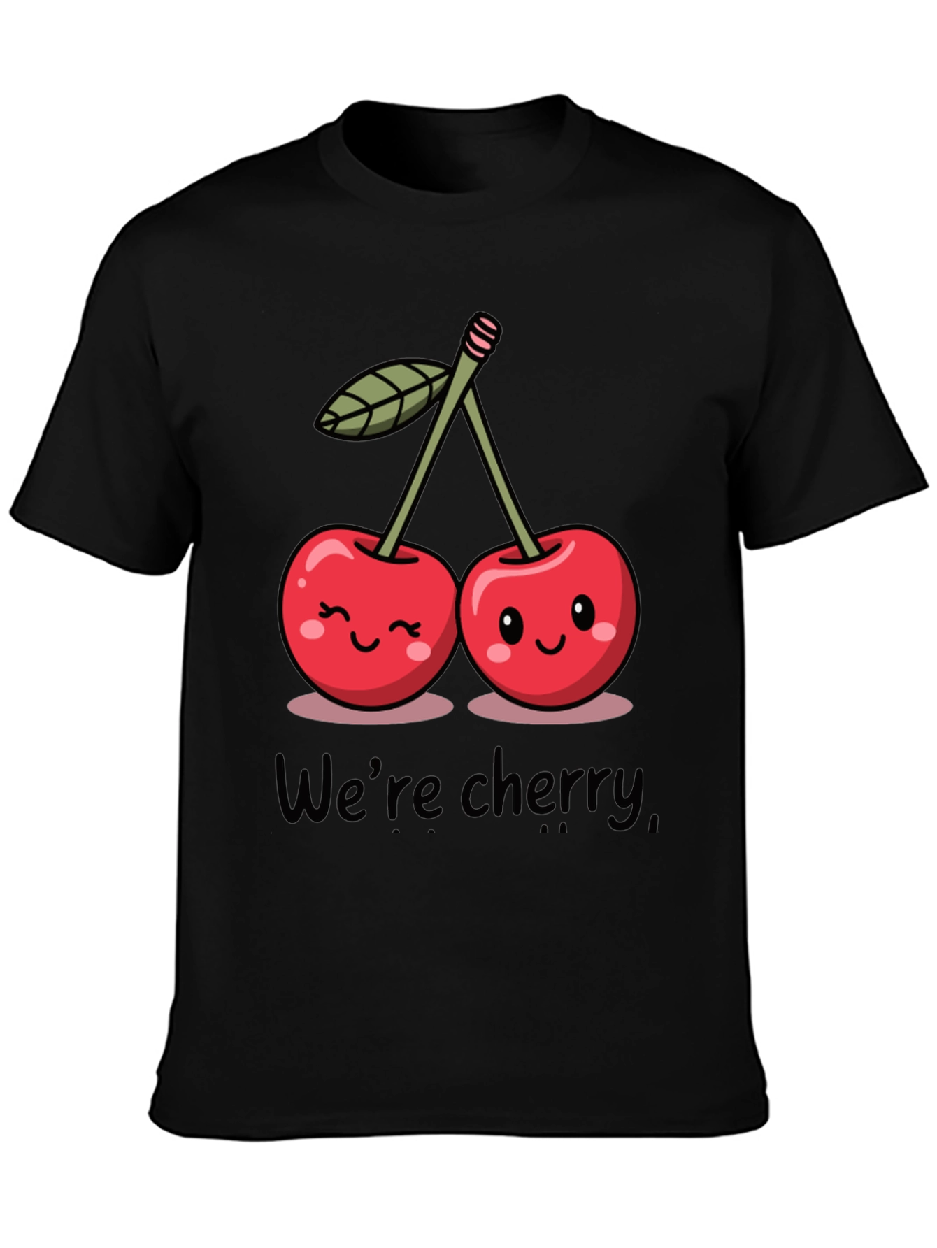 Cute Cherry Graphic T-Shirt - Were Cherry