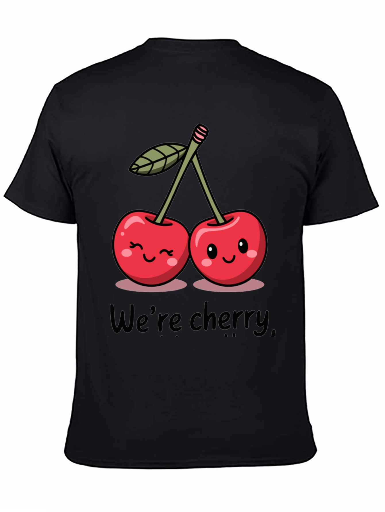 Cute Cherry Graphic T-Shirt - Were Cherry
