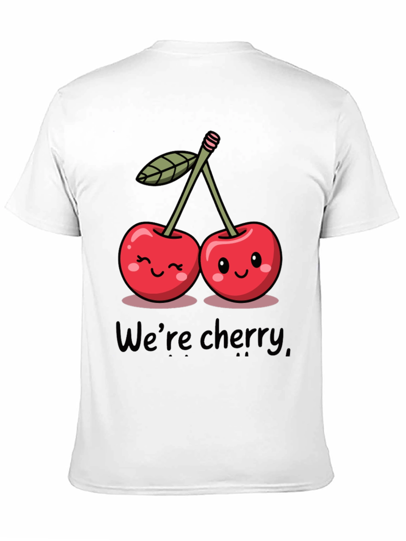 Cute Cherry Graphic T-Shirt - Were Cherry
