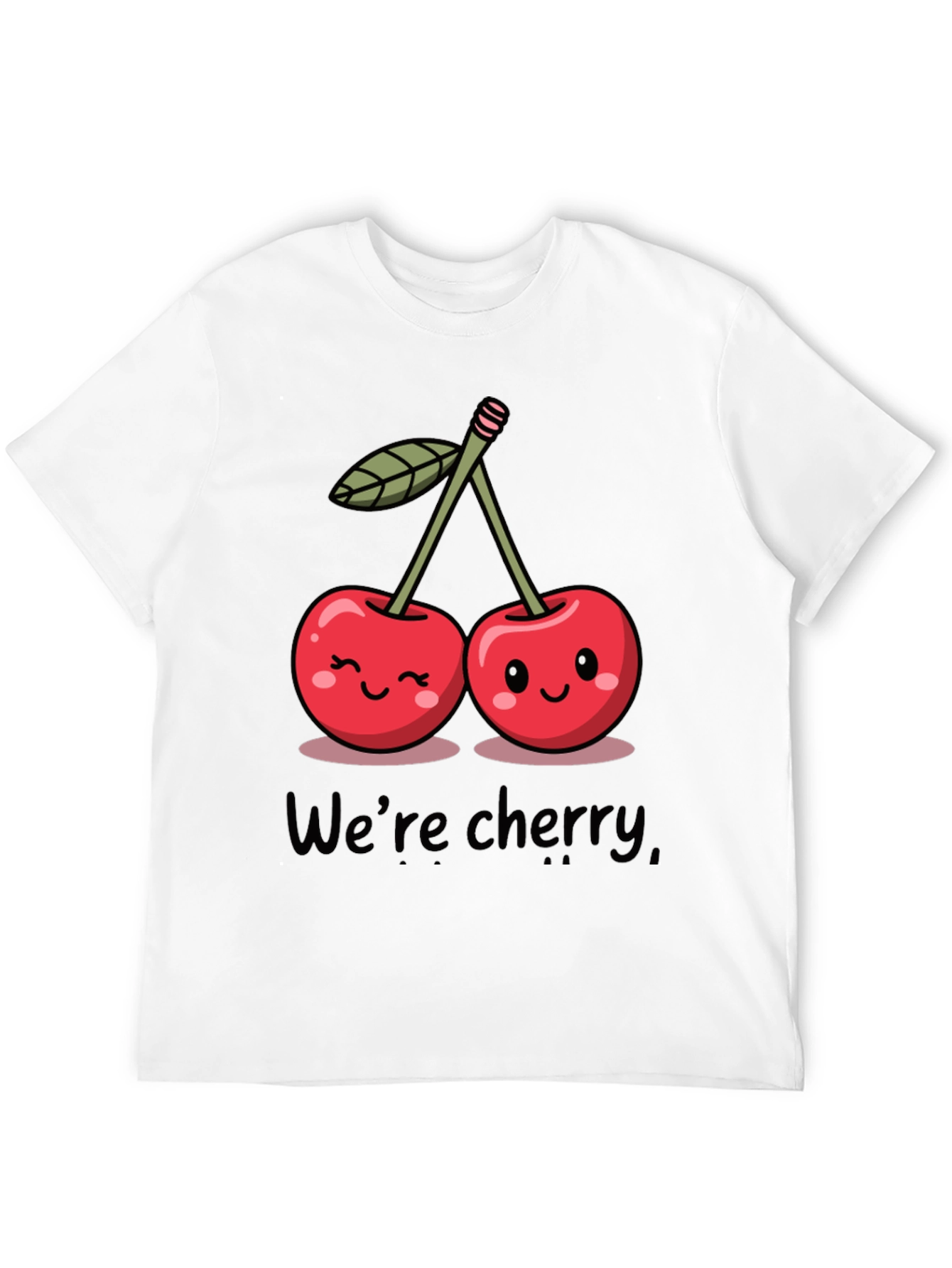 Cute Cherry Graphic T-Shirt - Were Cherry