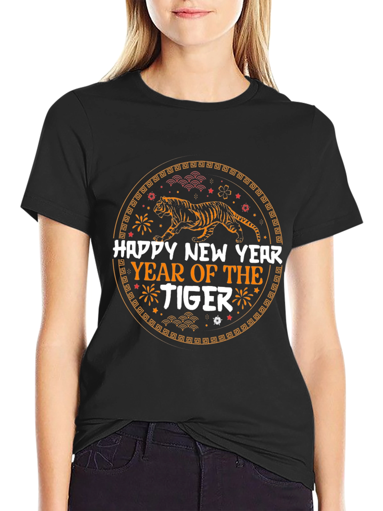 Happy New Year of The Tiger Graphic Tee