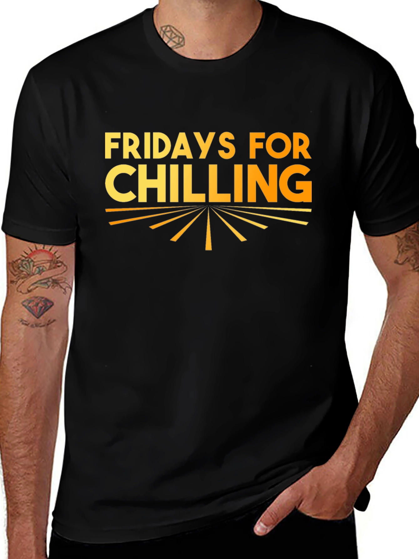 Fridays For Chilling Graphic Tee - Relaxed Fit